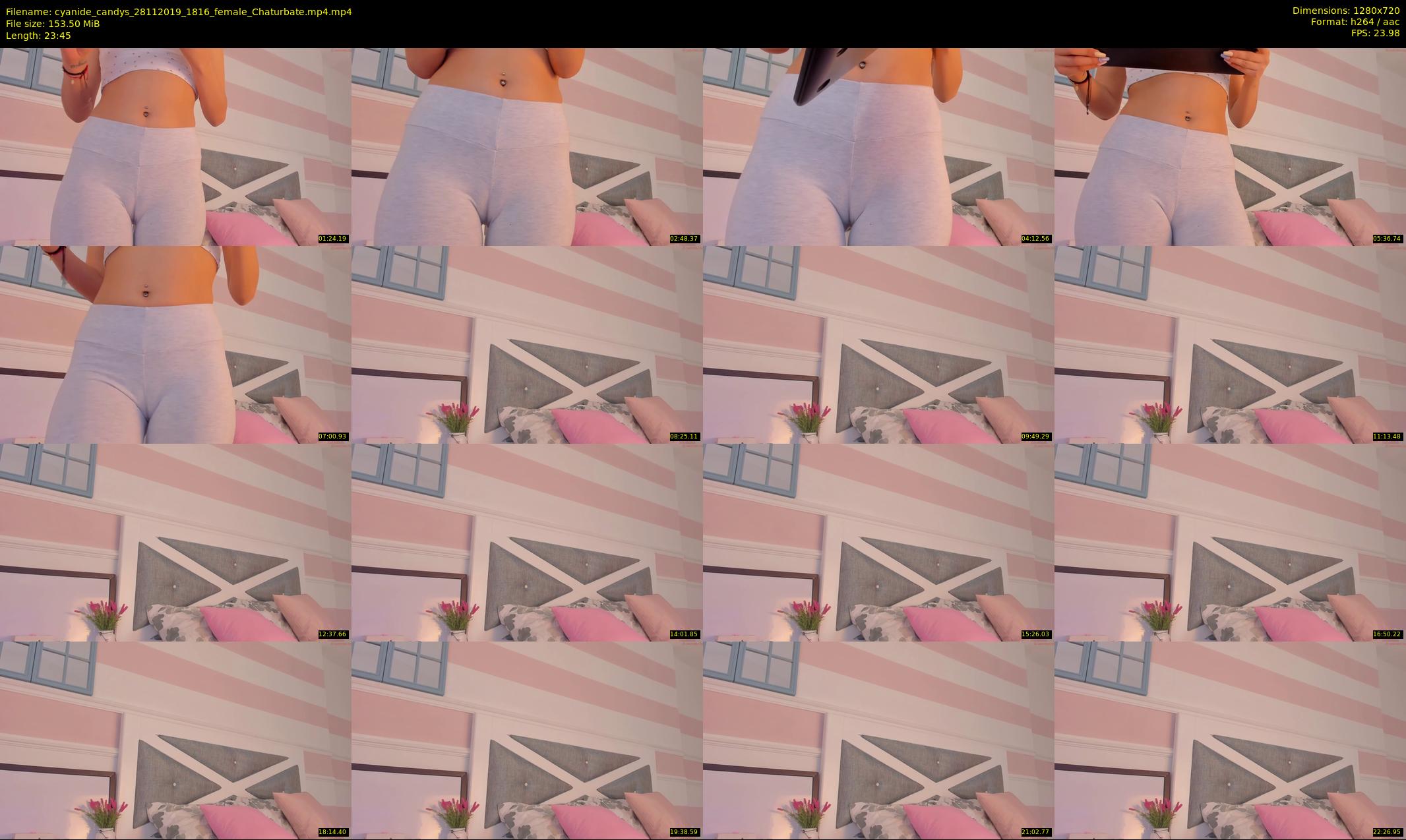 cyanide_candys — 24 minute Chaturbate female cam show recording, 720p, Nov 28, 2019