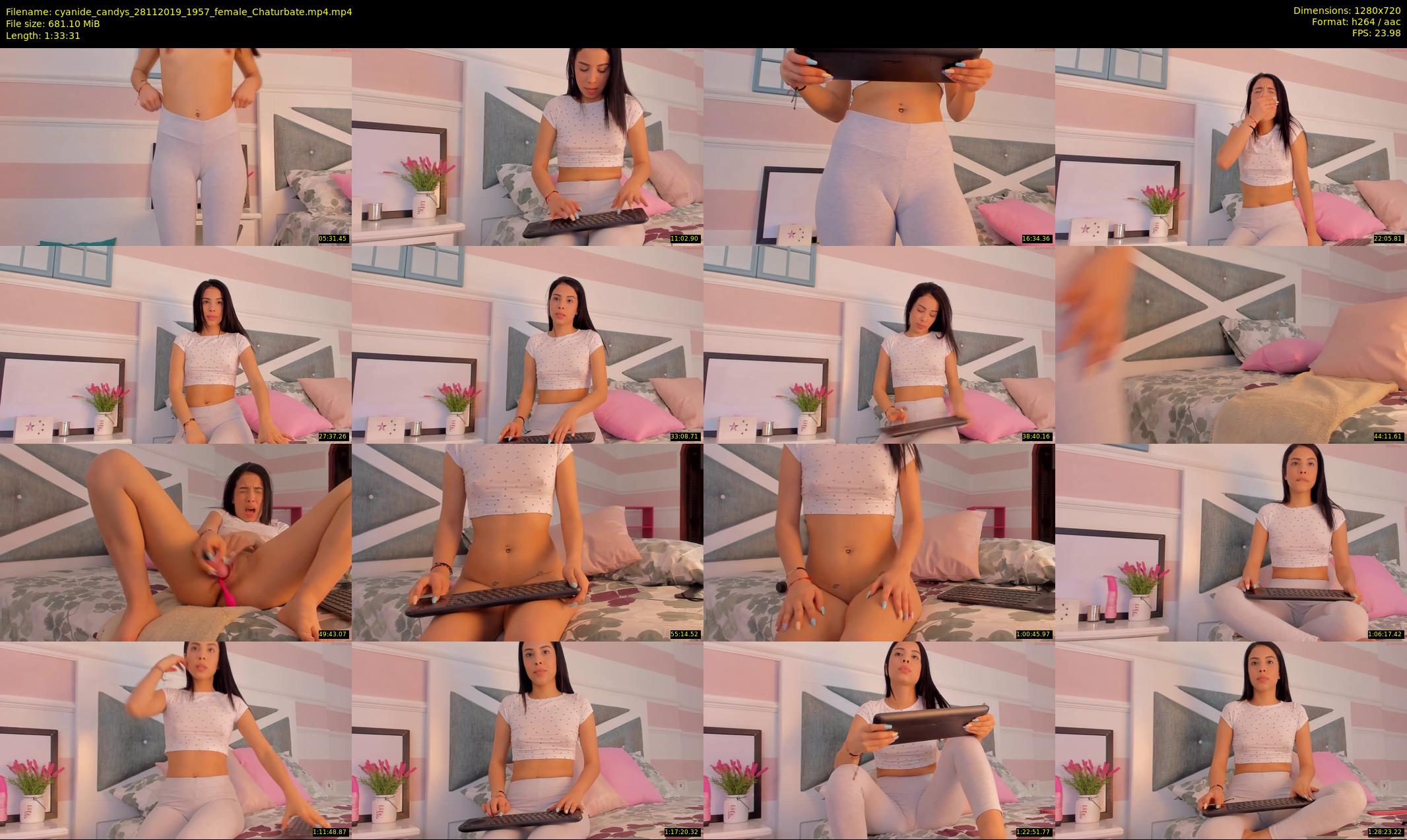 cyanide_candys — 94 minute Chaturbate female cam show recording, 720p, Nov 28, 2019
