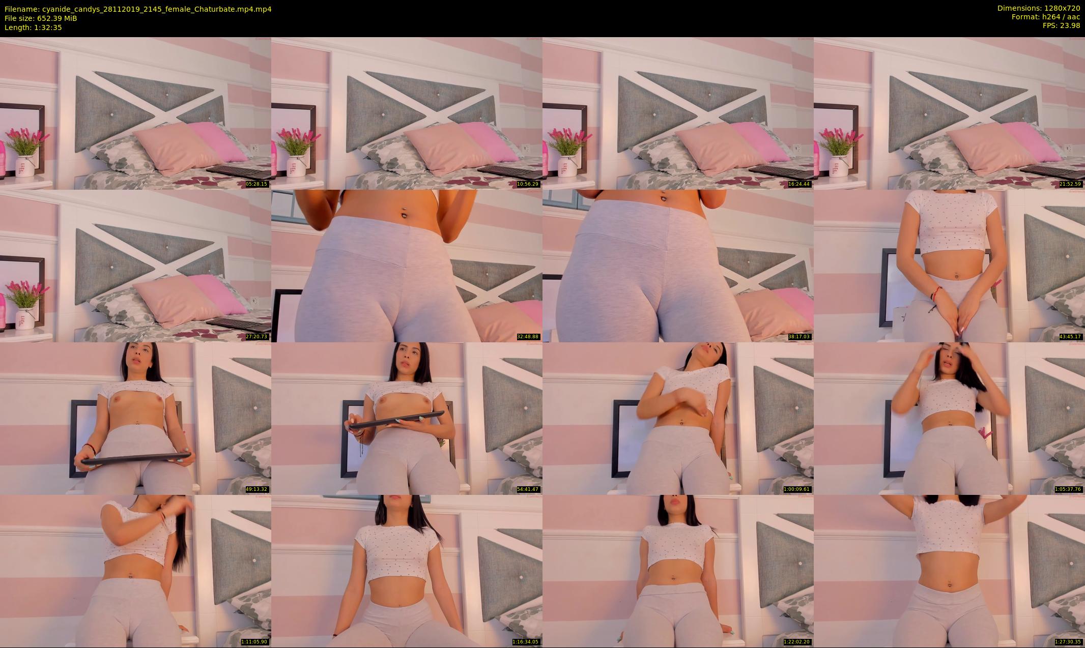 cyanide_candys — 93 minute Chaturbate female cam show recording, 720p, Nov 28, 2019