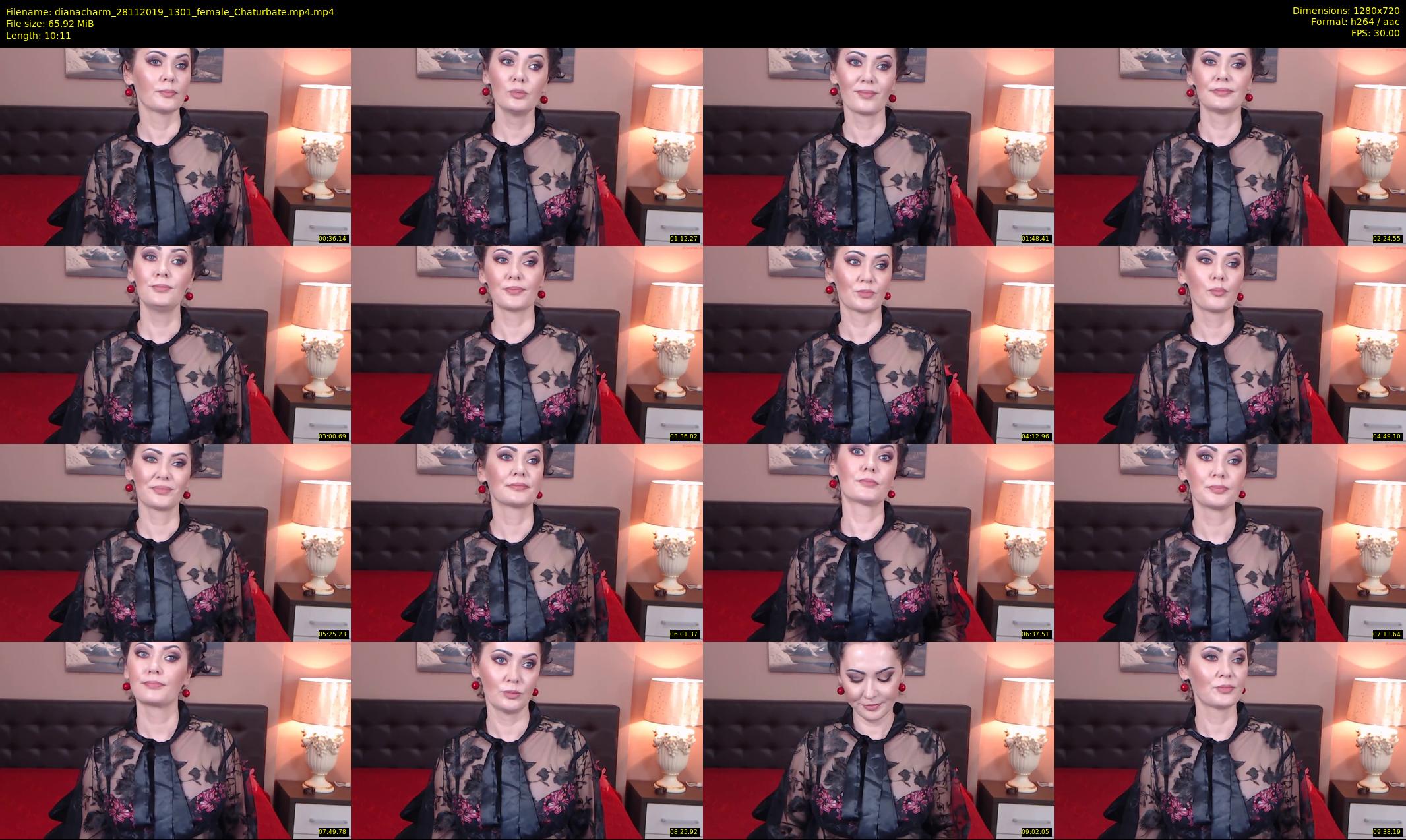 dianacharm — 11 minute Chaturbate female cam show recording, 720p, Nov 28, 2019