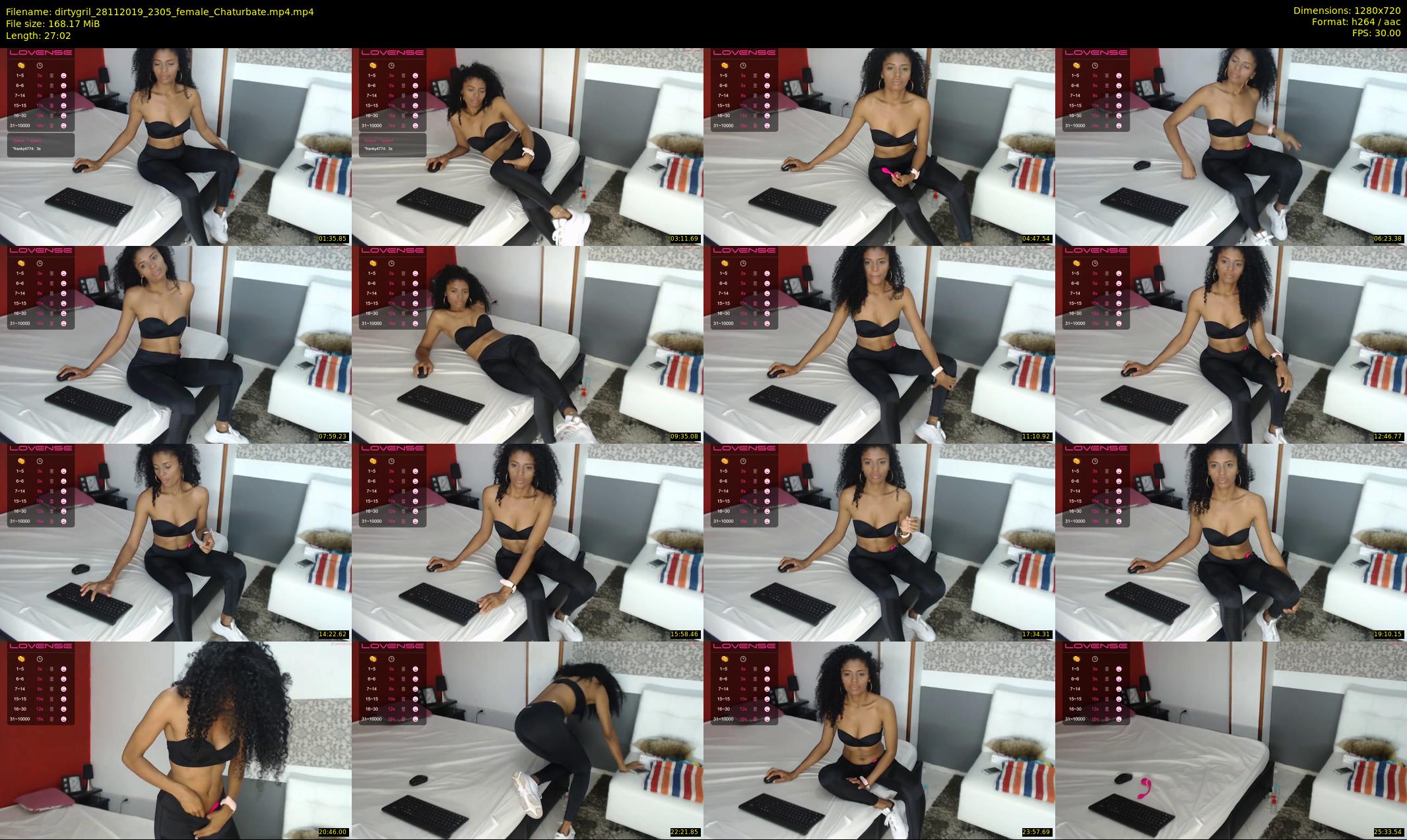 dirtygril — 28 minute Chaturbate female cam show recording, 720p, Nov 28, 2019