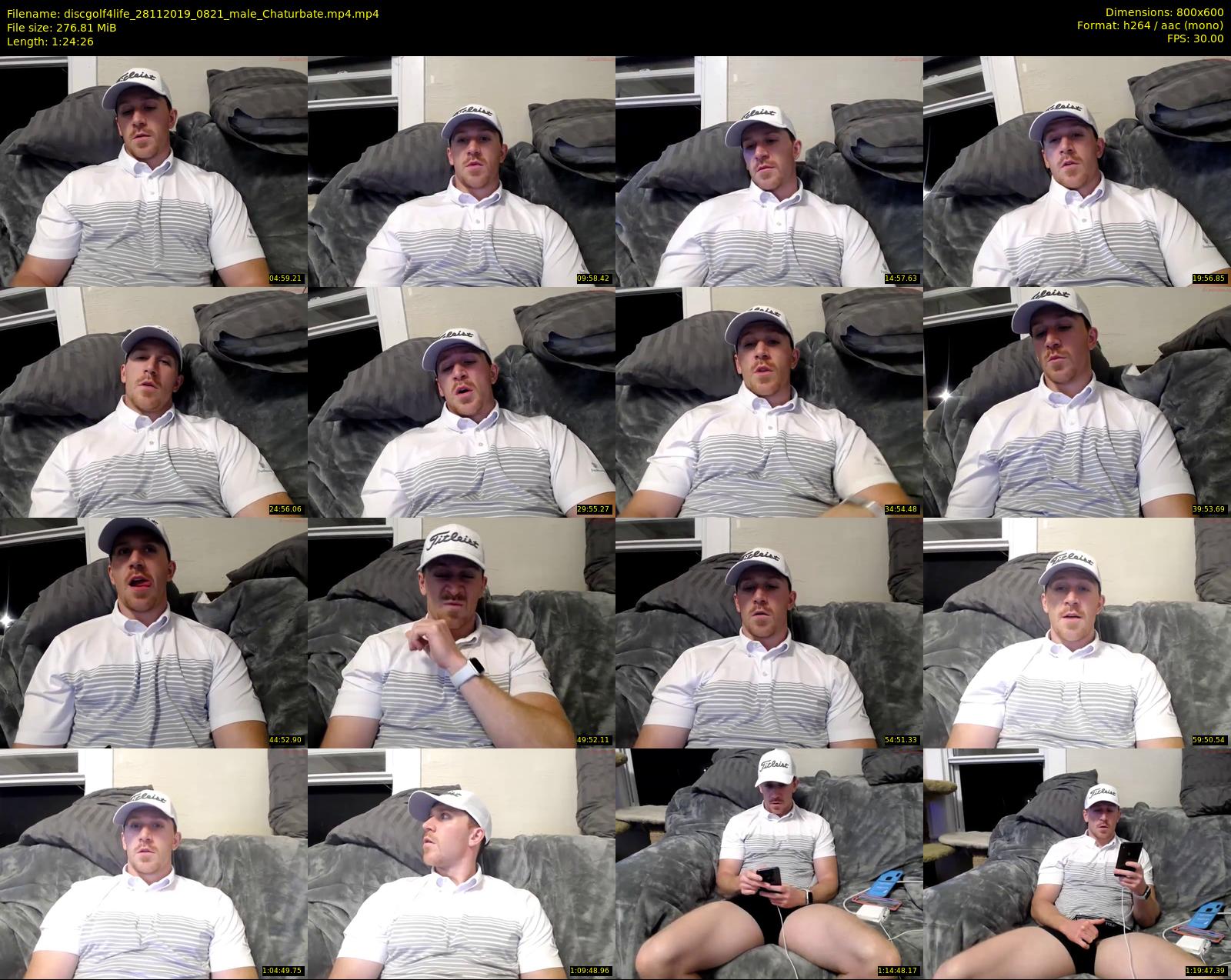 discgolf4life — 85 minute Chaturbate male cam show recording, 480p, Nov 28, 2019