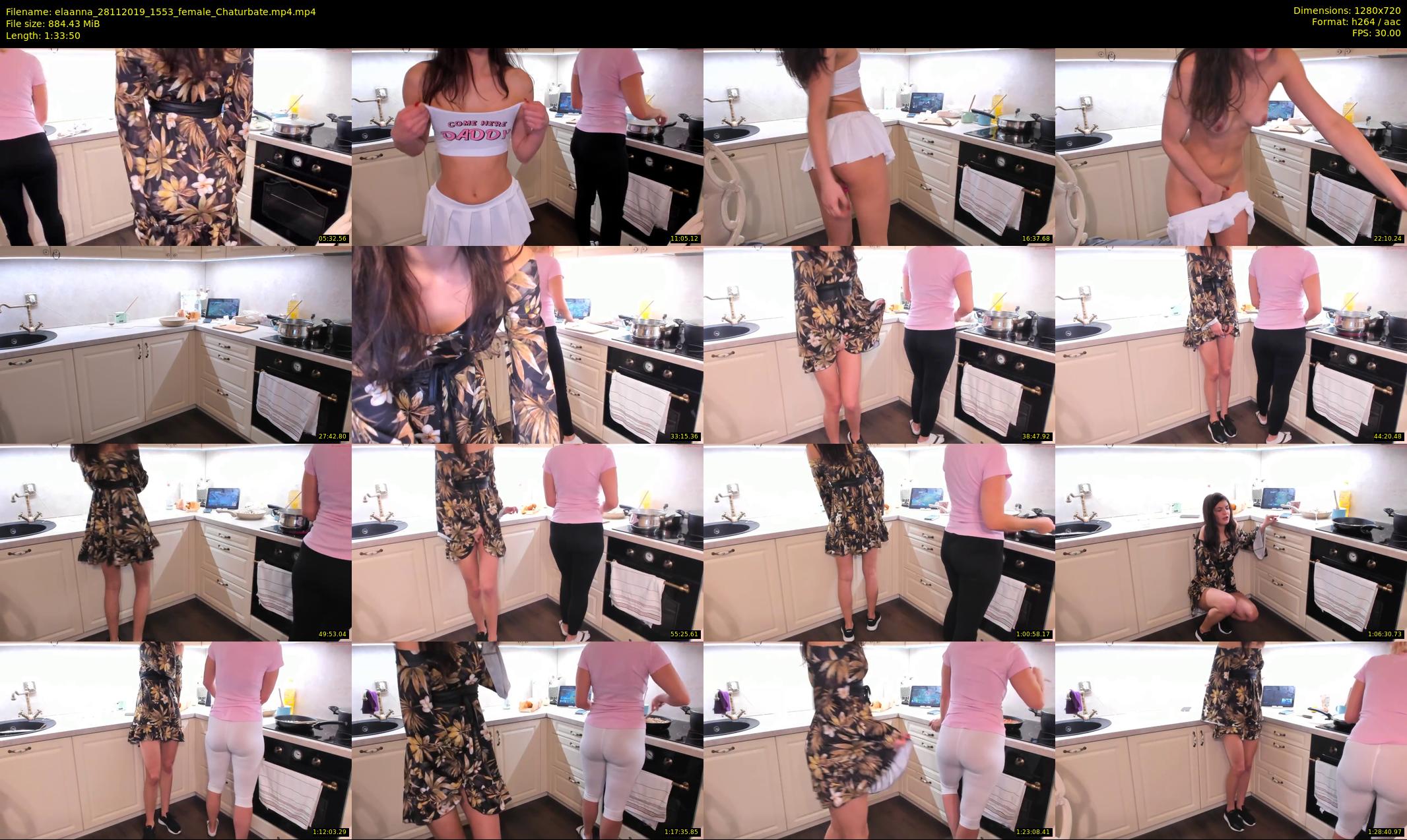 elaanna — 94 minute Chaturbate female cam show recording, 720p, Nov 28, 2019