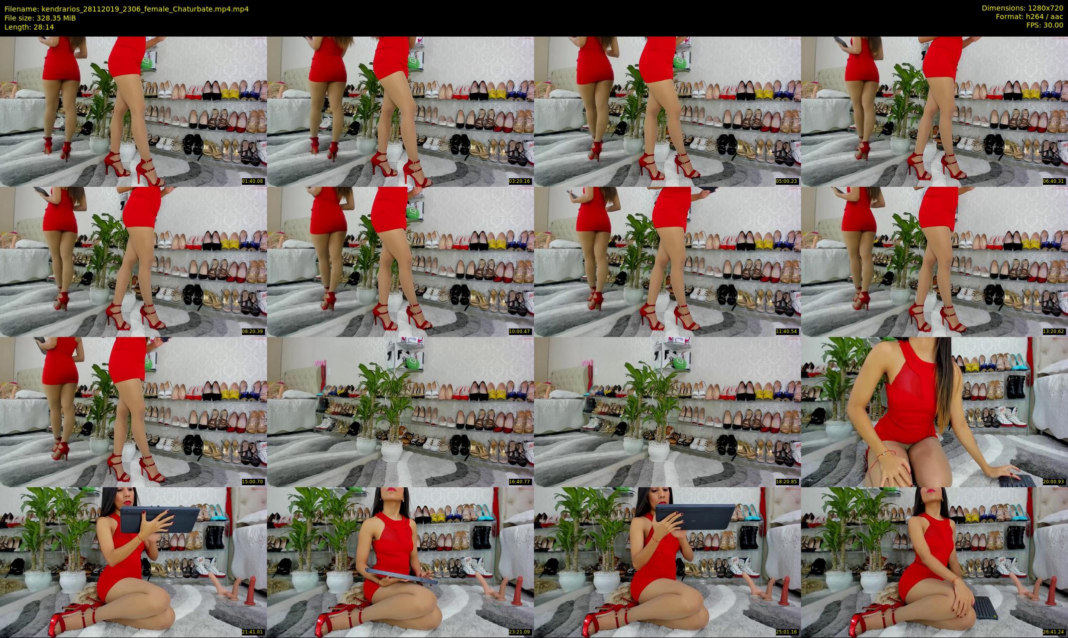 kendrarios — 29 minute Chaturbate female cam show recording, 720p, Nov 28, 2019
