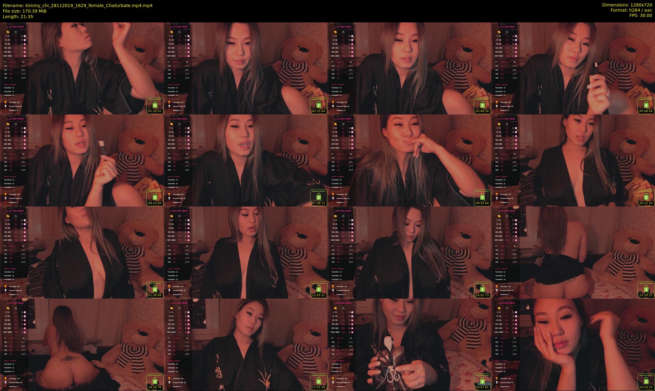 kimmy_chi — 22 minute Chaturbate female cam show recording, 720p, Nov 28, 2019