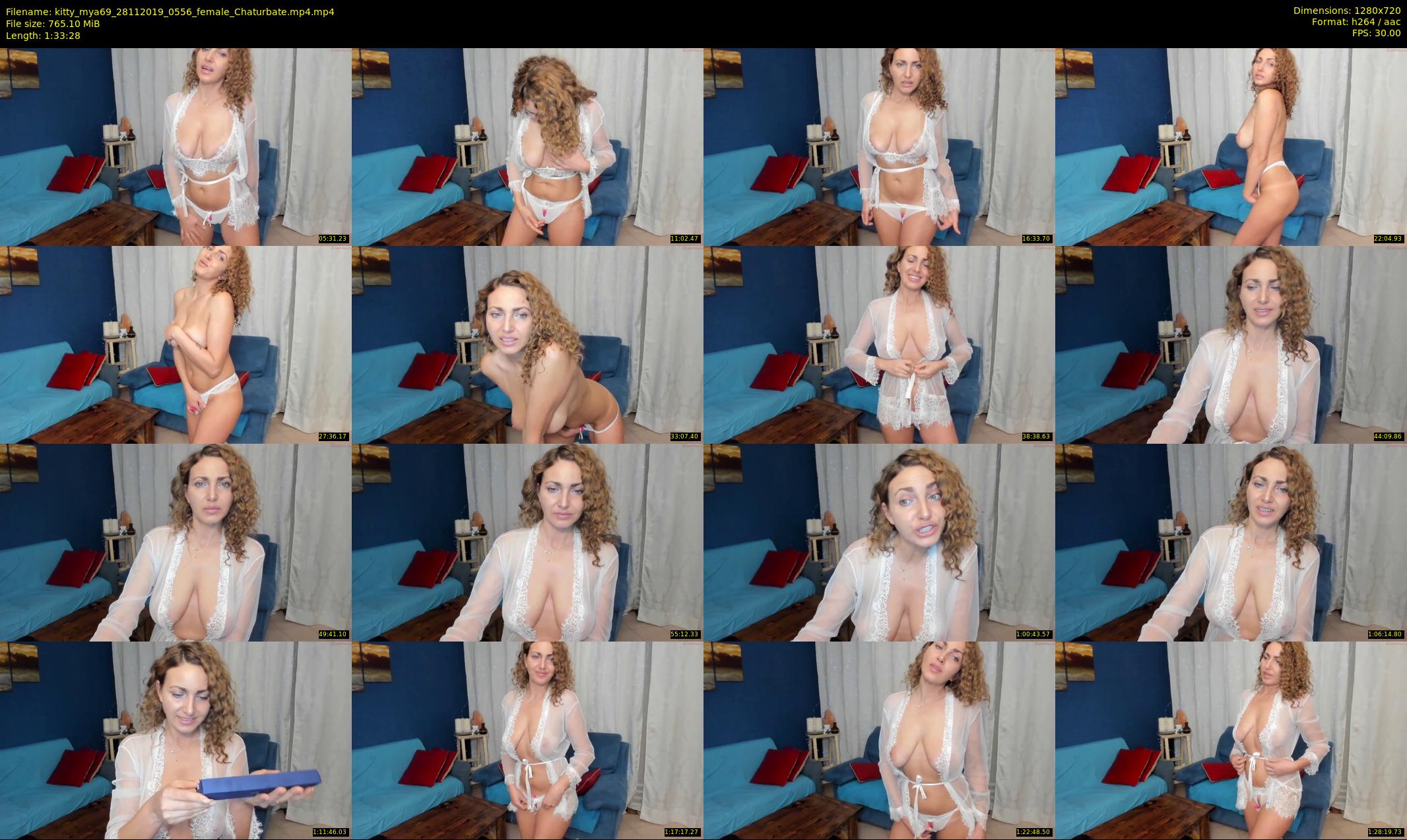 kitty_mya69 — 94 minute Chaturbate female cam show recording, 720p, Nov 28, 2019
