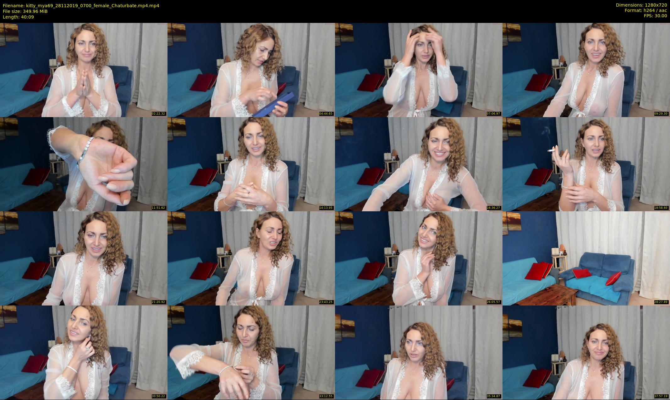 kitty_mya69 — 41 minute Chaturbate female cam show recording, 720p, Nov 28, 2019