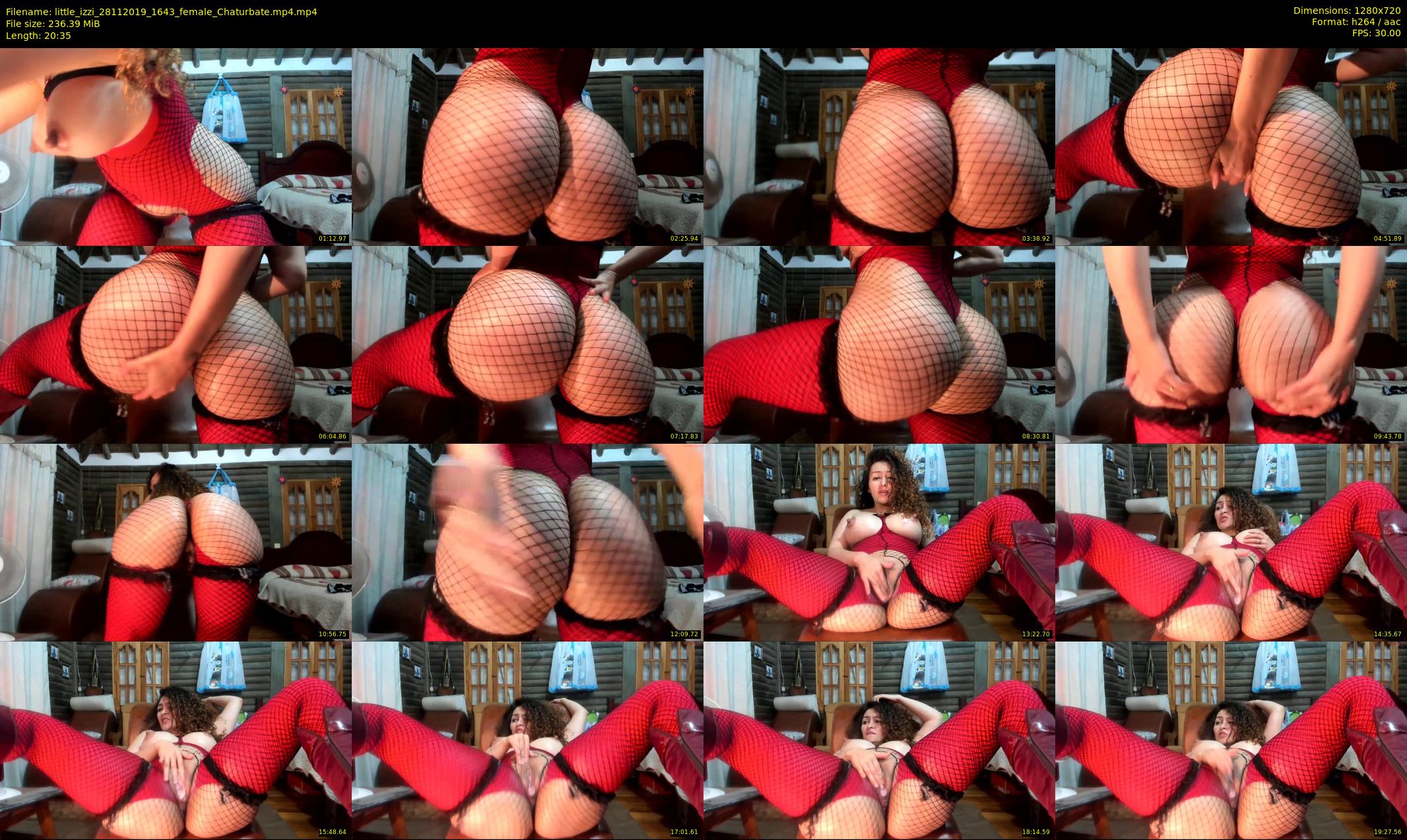 little_izzi — 21 minute Chaturbate female cam show recording, 720p, Nov 28, 2019