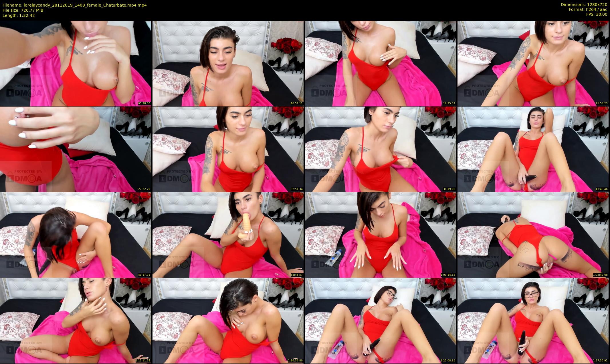 lorelaycandy — 93 minute Chaturbate female cam show recording, 720p, Nov 28, 2019