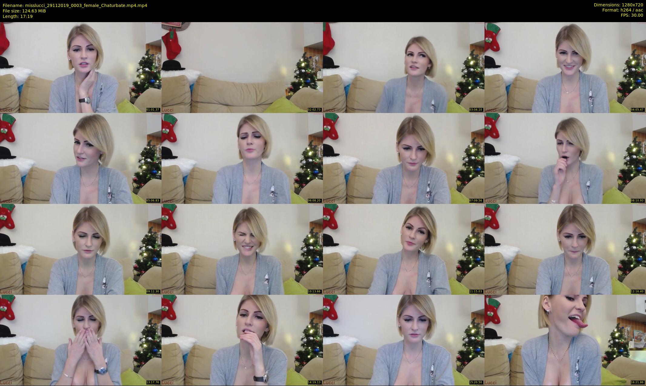 misslucci — 18 minute Chaturbate female cam show recording, 720p, Nov 29, 2019