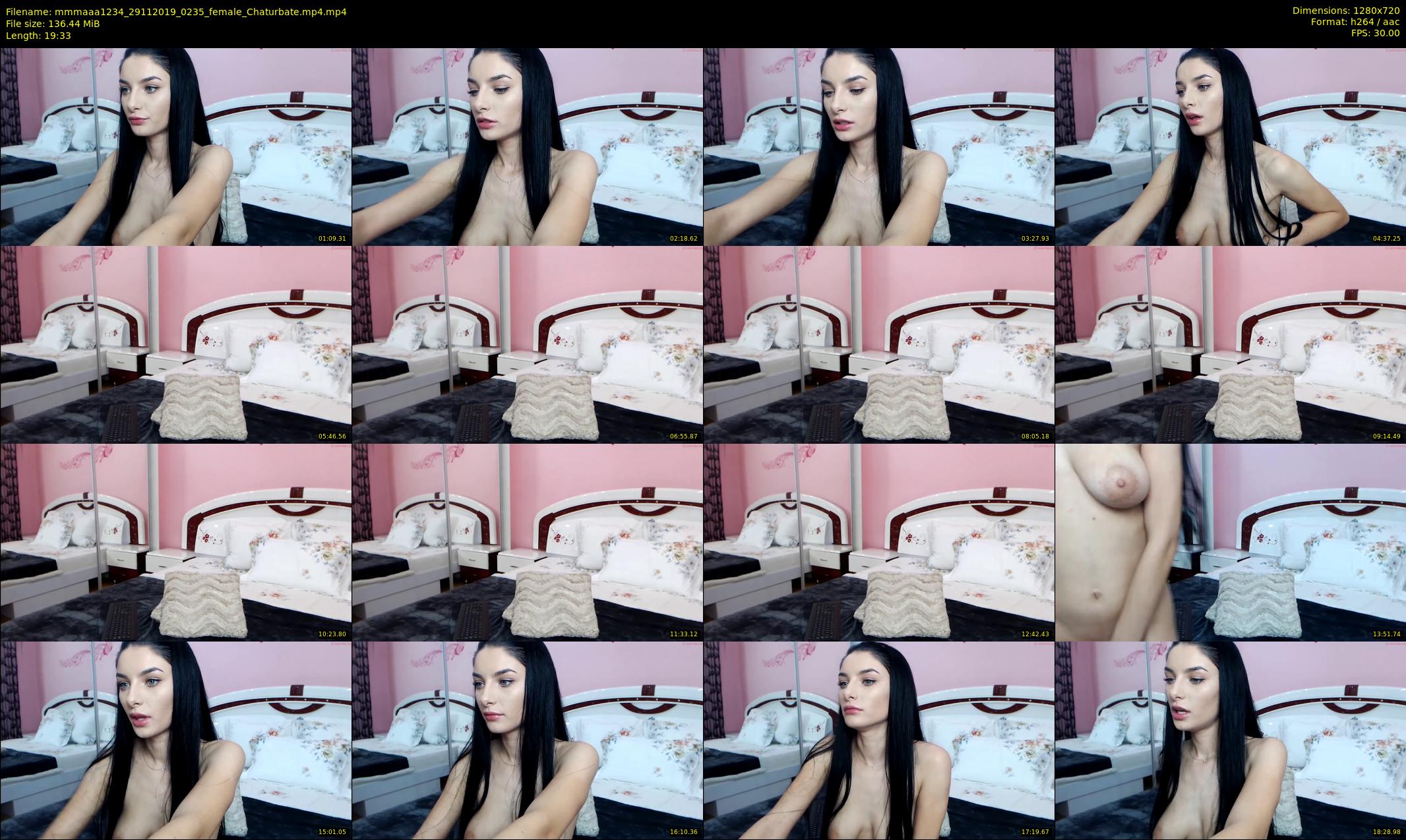 mmmaaa1234 — 20 minute Chaturbate female cam show recording, 720p, Nov 29, 2019