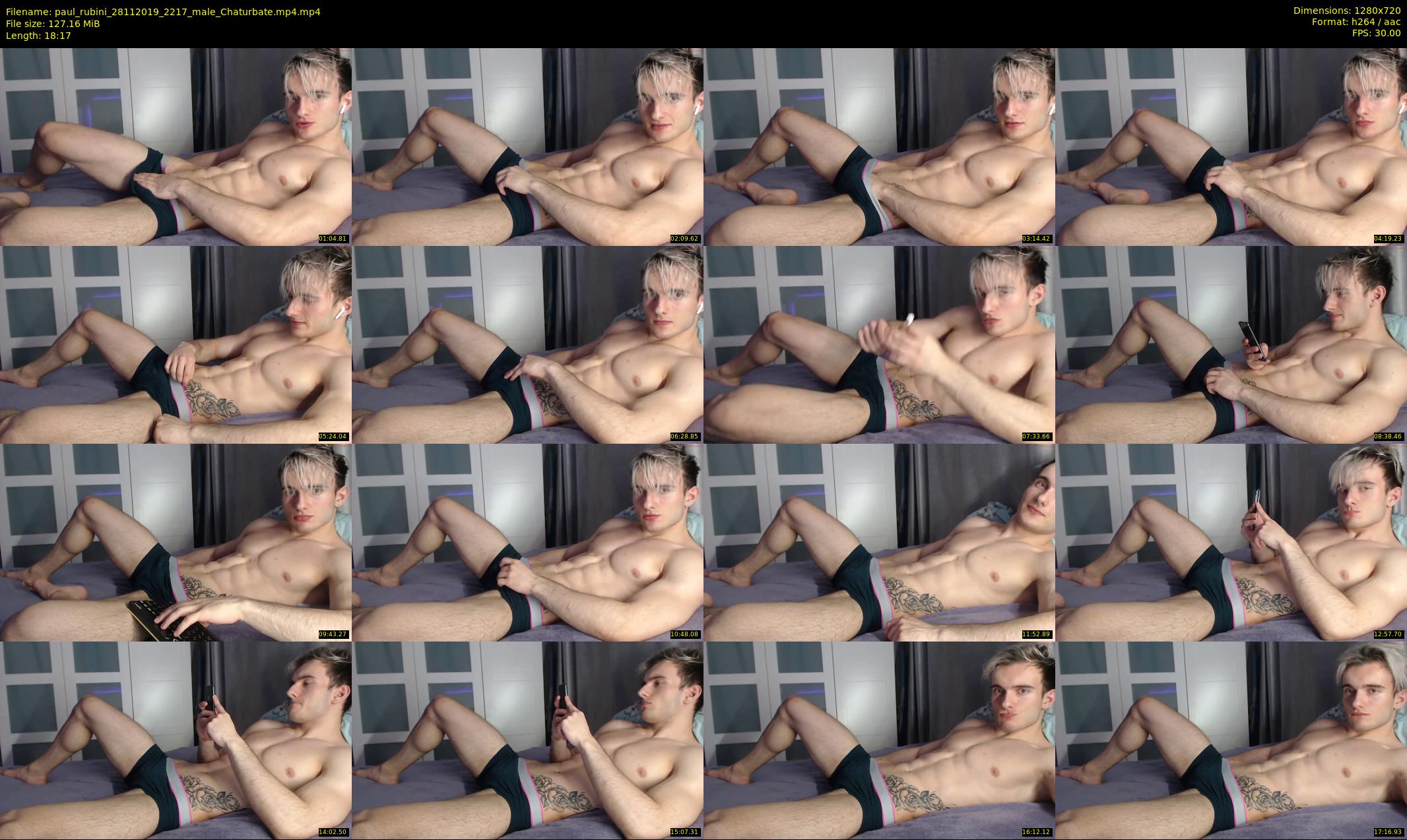 paul_rubini — 19 minute Chaturbate male cam show recording, 720p, Nov 28, 2019