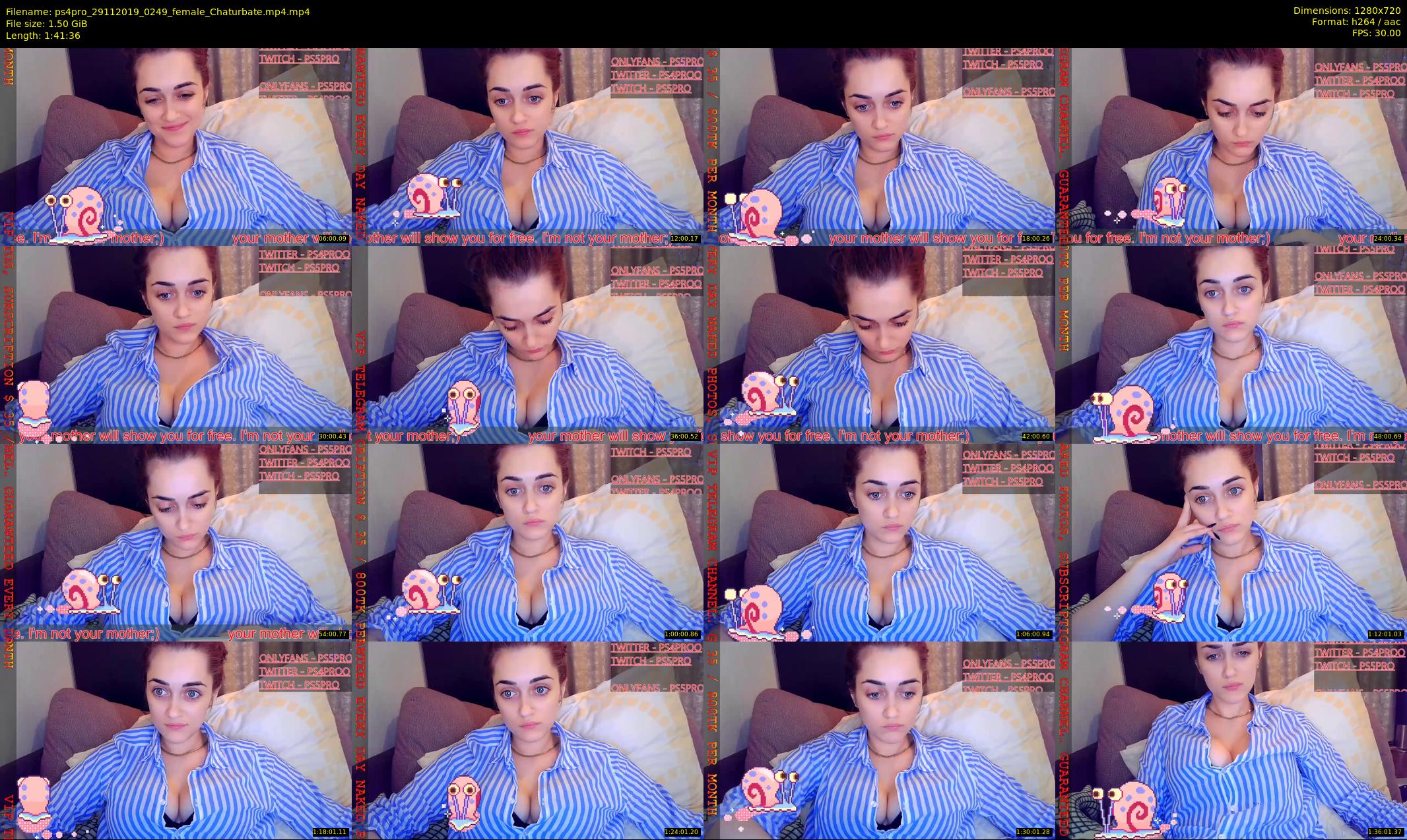 ps4pro — 102 minute Chaturbate female cam show recording, 720p, Nov 29, 2019