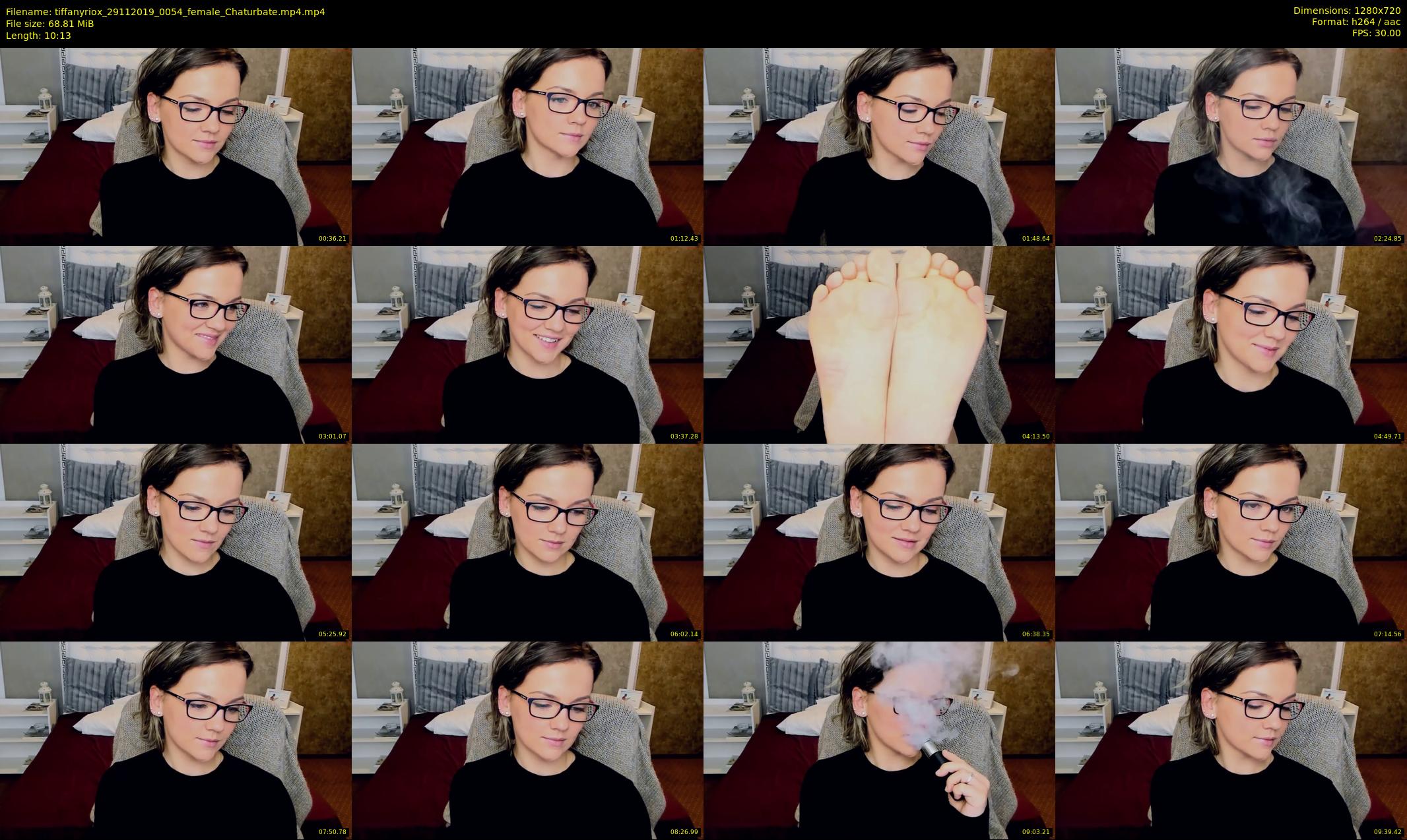 tiffanyriox — 11 minute Chaturbate female cam show recording, 720p, Nov 29, 2019