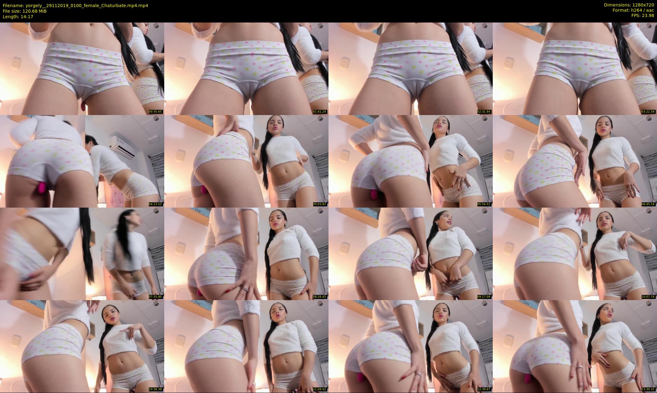 yorgely_ — 15 minute Chaturbate female cam show recording, 720p, Nov 29, 2019