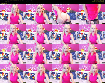 agatafox — 6 minute Chaturbate female cam show recording, 480p, Nov 29, 2019