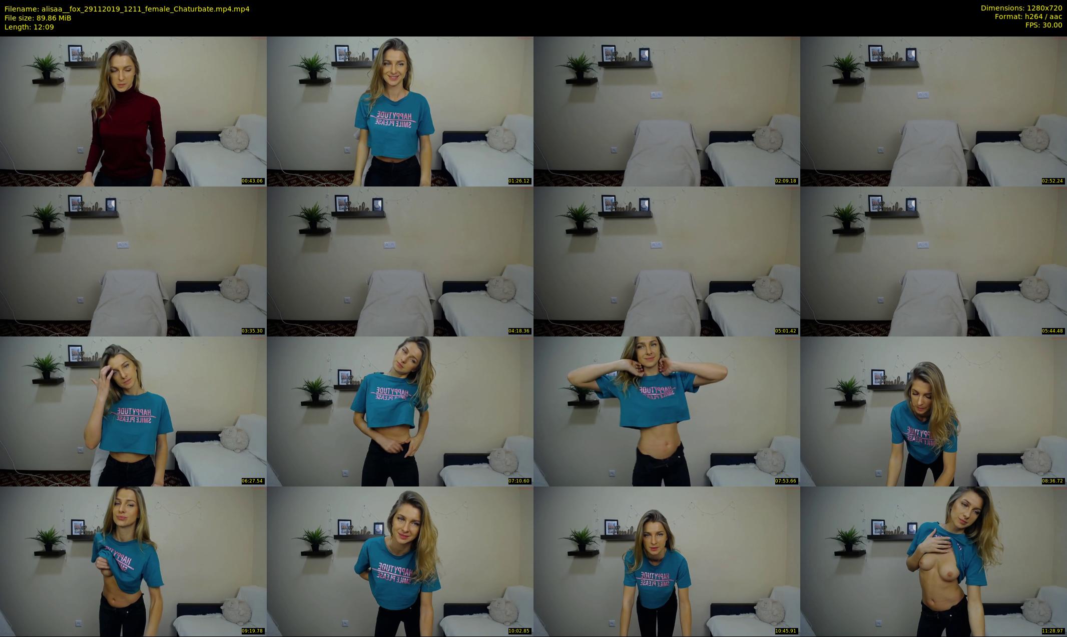 alisaa__fox — 13 minute Chaturbate female cam show recording, 720p, Nov 29, 2019