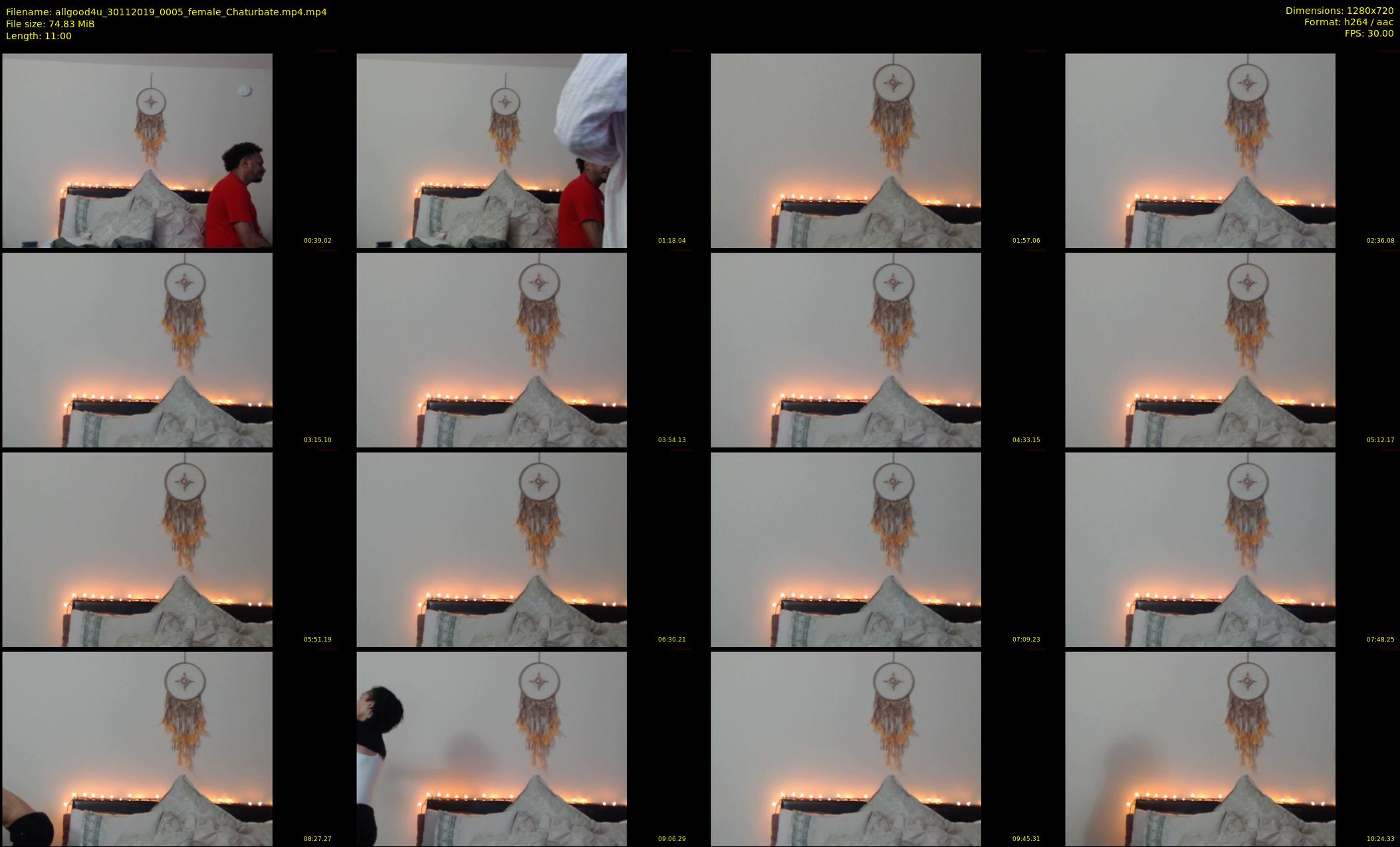 allgood4u — 11 minute Chaturbate couple cam show recording, 720p, Nov 30, 2019