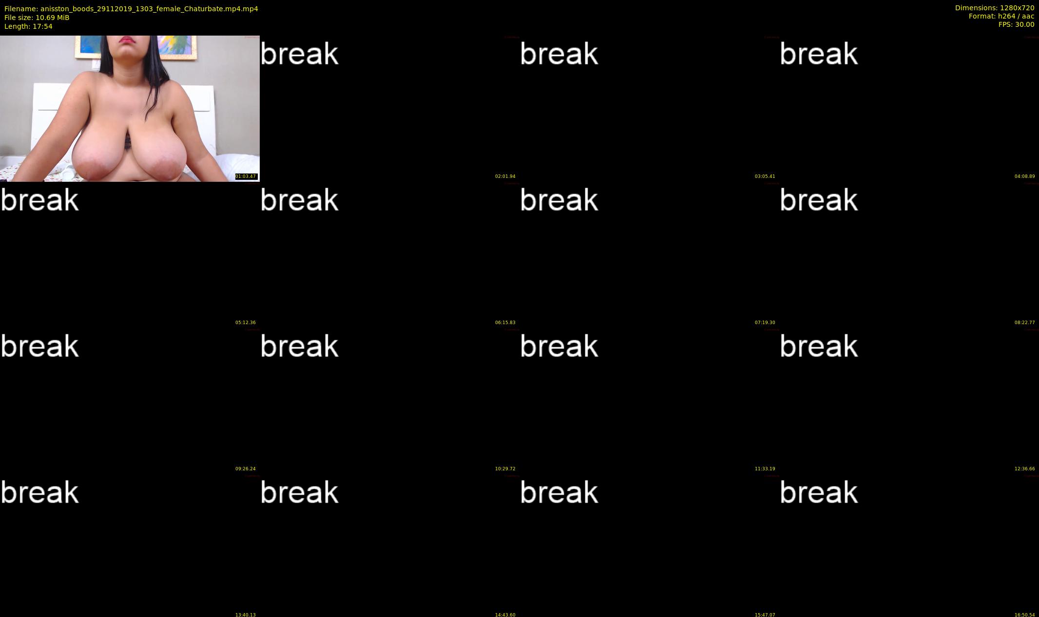 anisston_boods — 18 minute Chaturbate female cam show recording, 720p, Nov 29, 2019