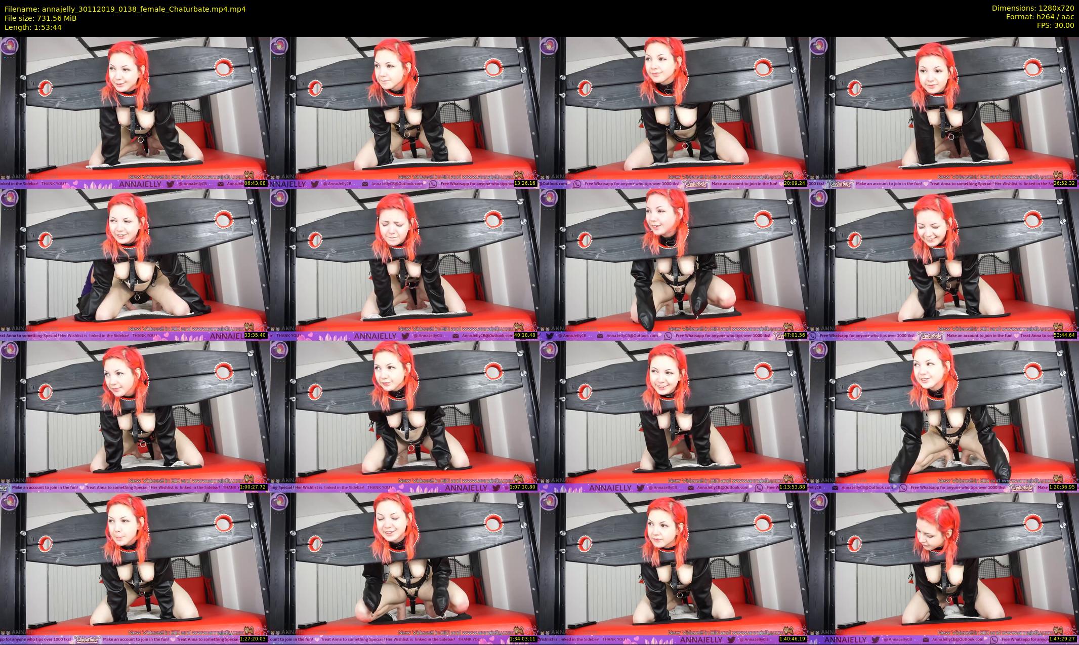 annajelly — 114 minute Chaturbate couple cam show recording, 720p, Nov 30, 2019