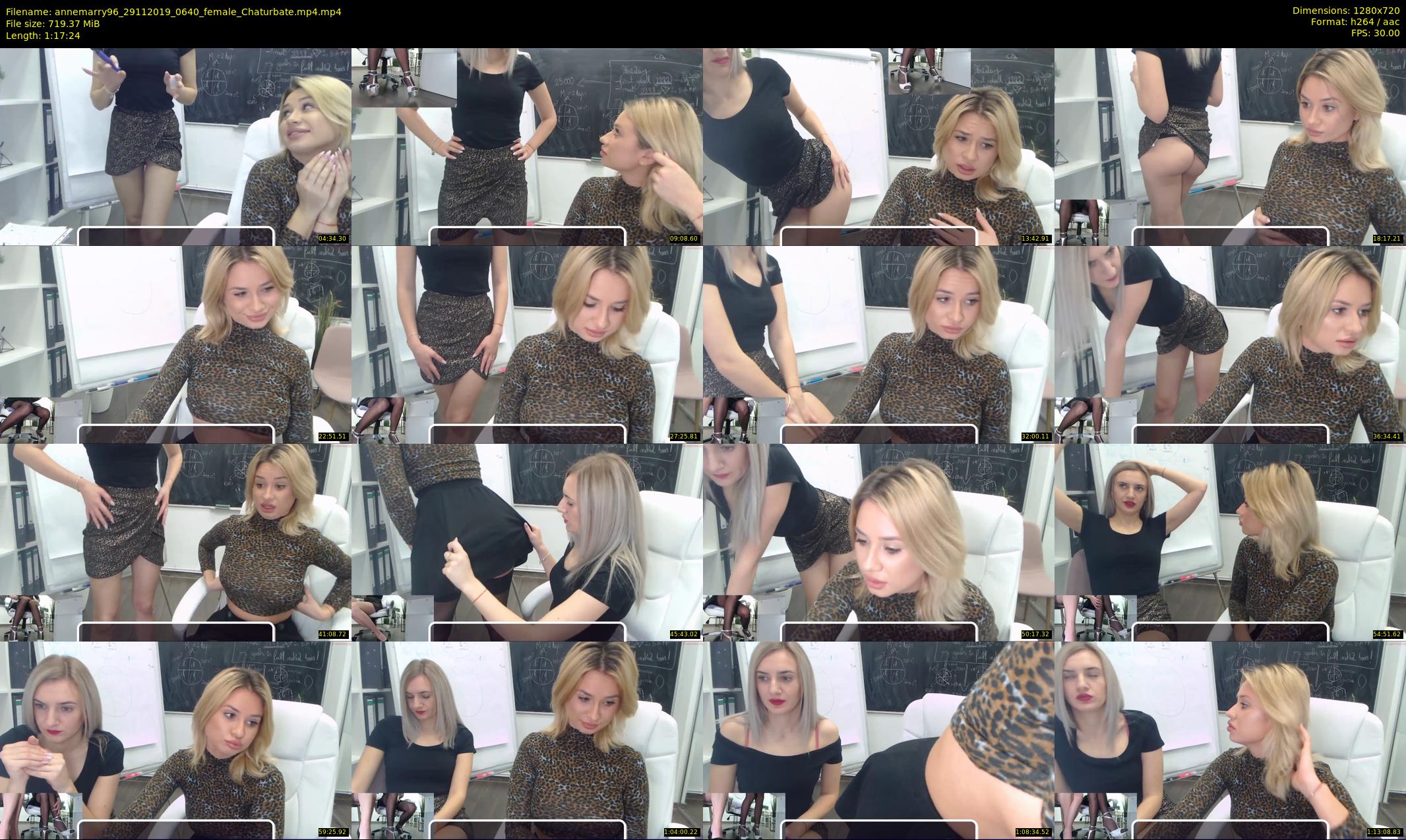annemarry96 — 78 minute Chaturbate female cam show recording, 720p, Nov 29, 2019