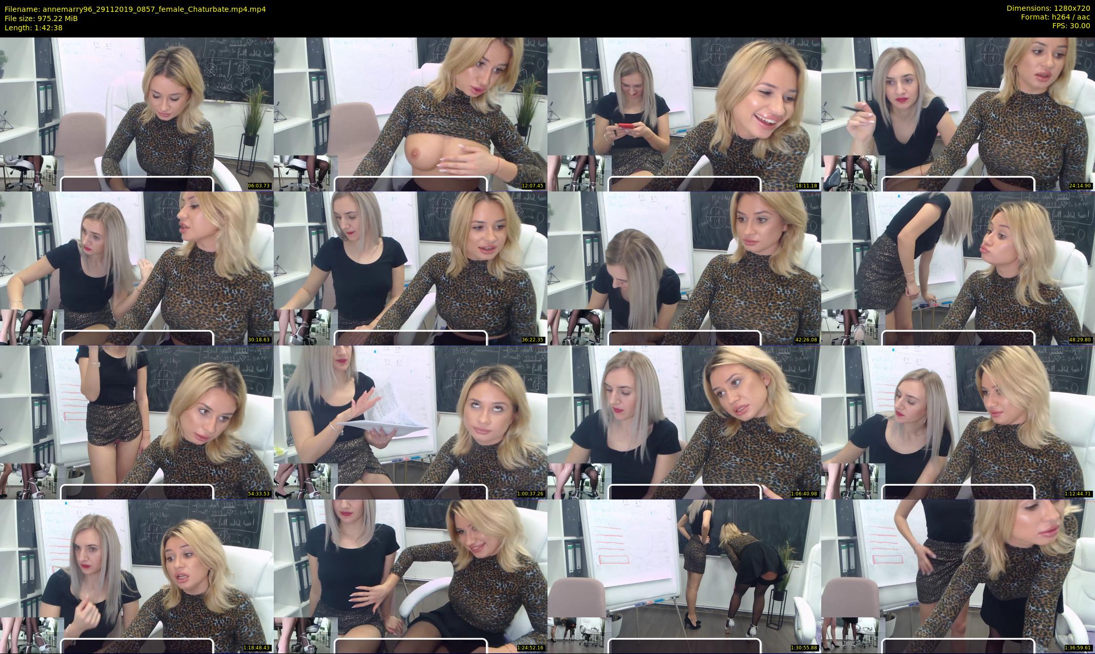 annemarry96 — 103 minute Chaturbate female cam show recording, 720p, Nov 29, 2019