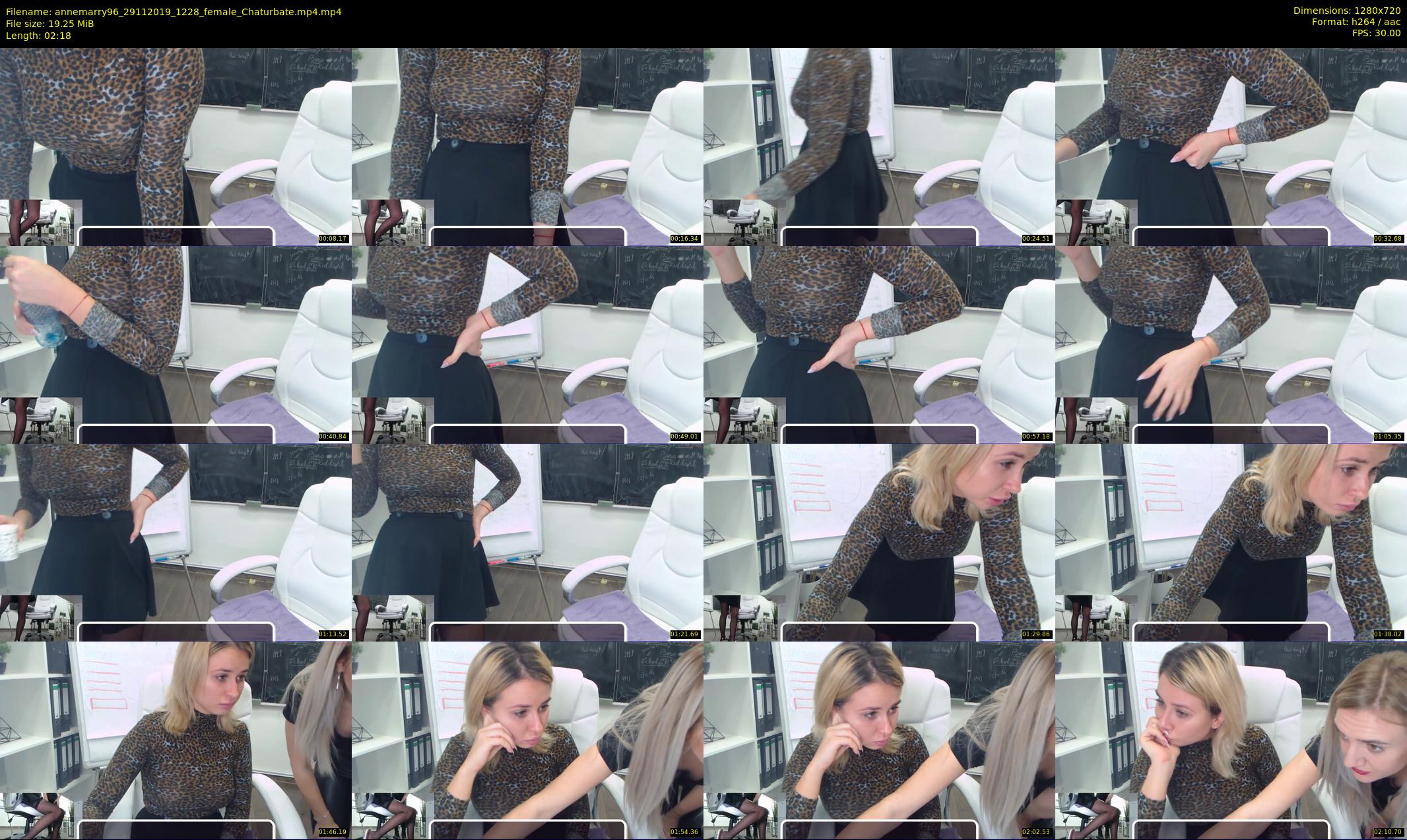 annemarry96 — 3 minute Chaturbate female cam show recording, 720p, Nov 29, 2019