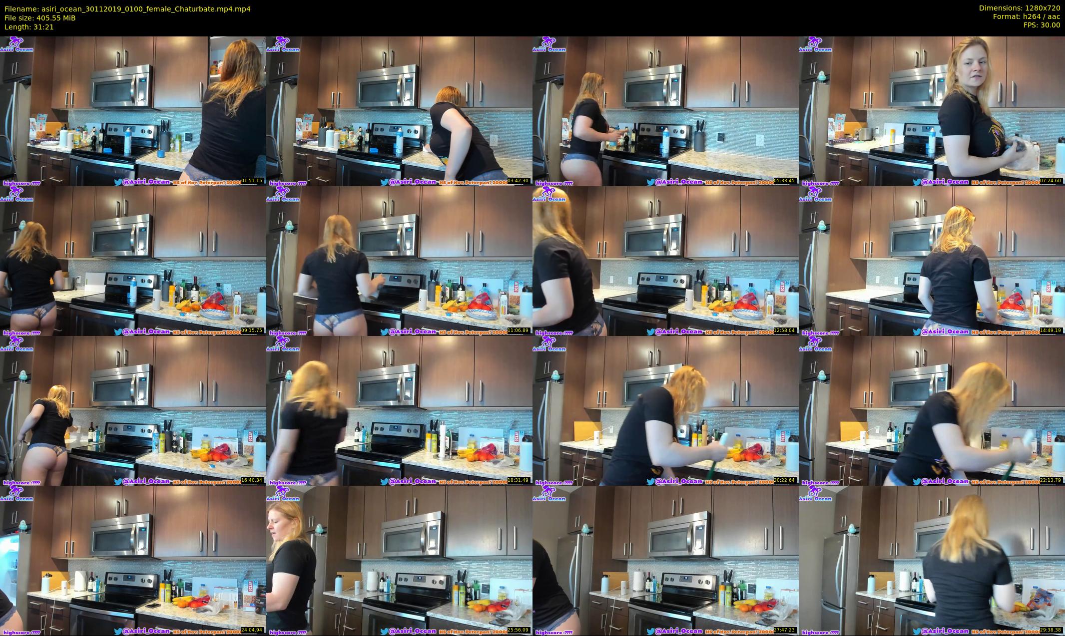 asiri_ocean — 32 minute Chaturbate female cam show recording, 720p, Nov 30, 2019
