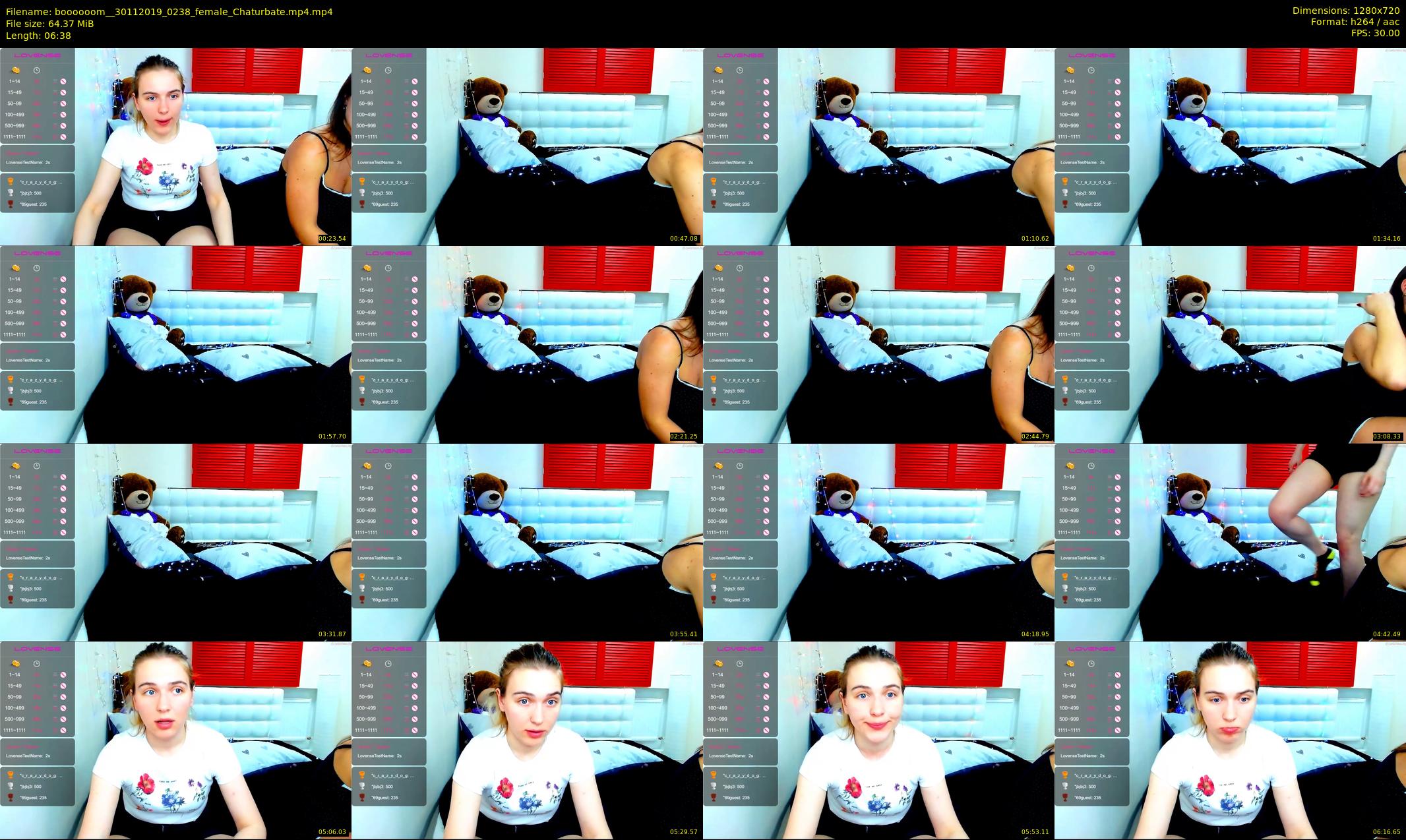 boooooom_ — 7 minute Chaturbate female cam show recording, 720p, Nov 30, 2019