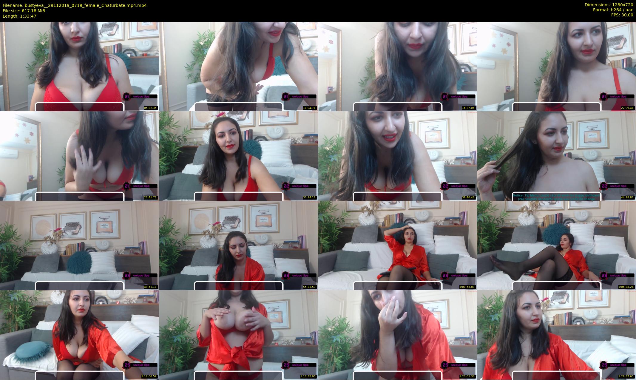 bustyeva_ — 94 minute Chaturbate female cam show recording, 720p, Nov 29, 2019
