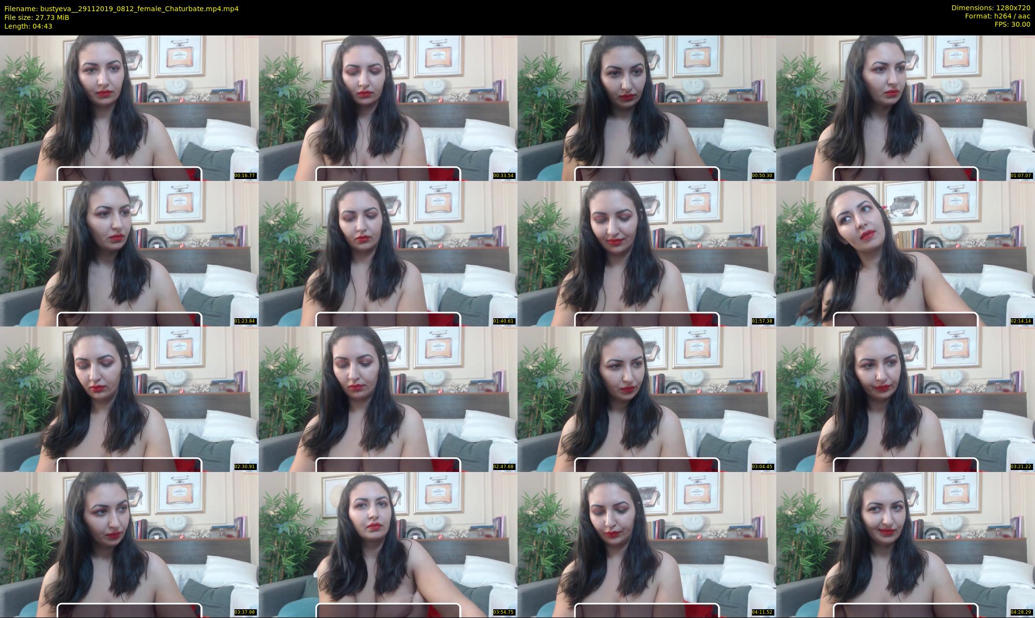 bustyeva_ — 5 minute Chaturbate female cam show recording, 720p, Nov 29, 2019