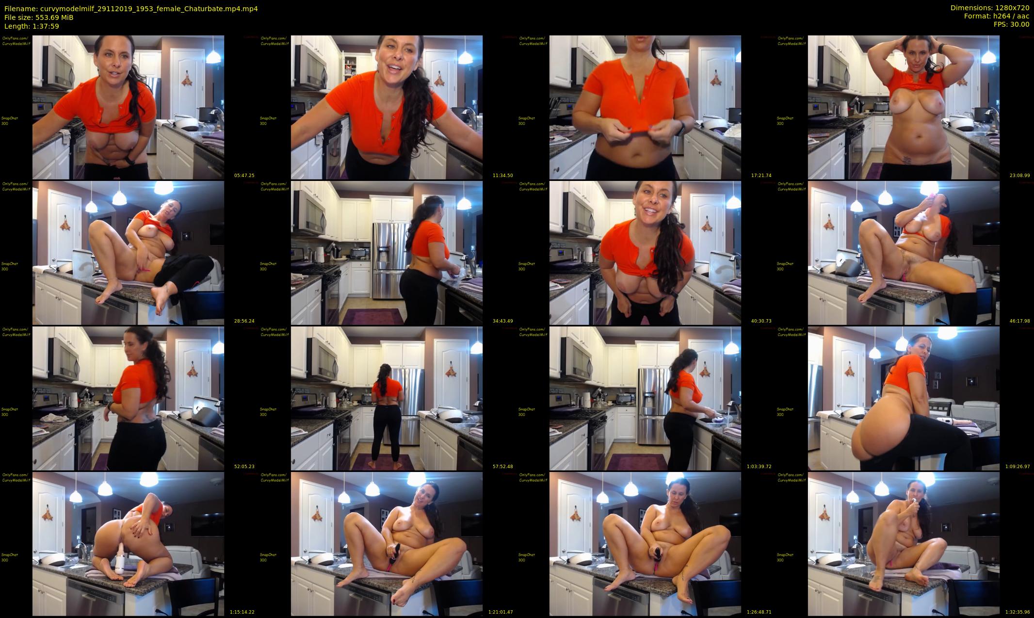 curvymodelmilf — 98 minute Chaturbate female cam show recording, 720p, Nov 29, 2019