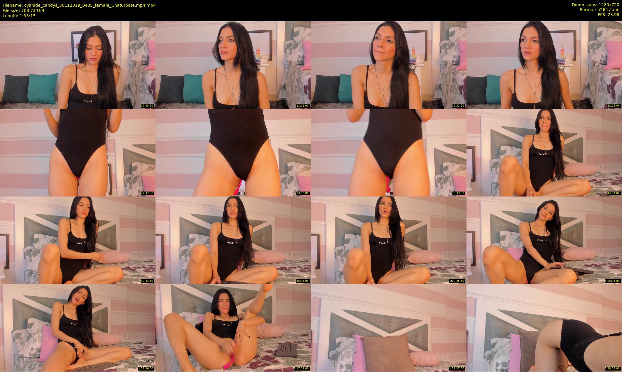 cyanide_candys — 94 minute Chaturbate female cam show recording, 720p, Nov 30, 2019
