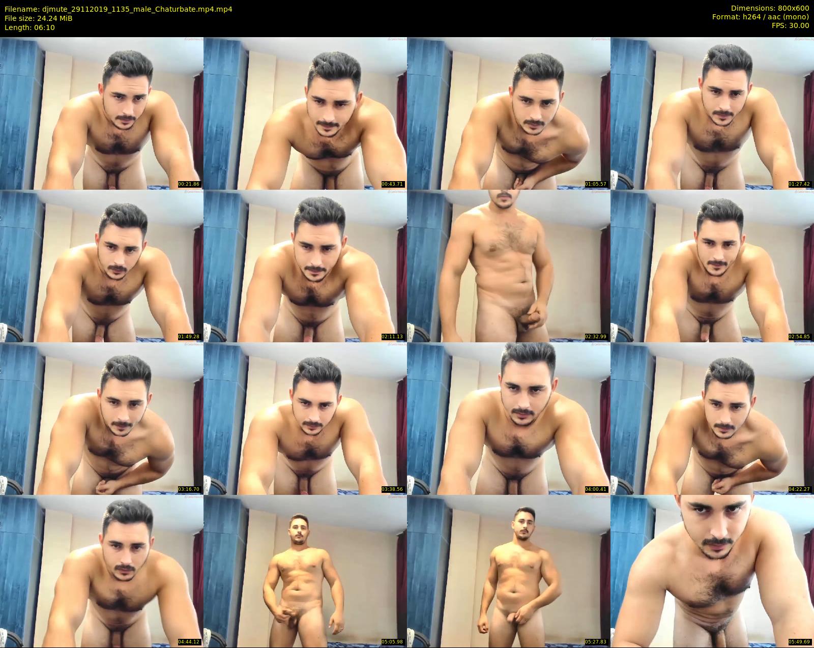 djmute — 7 minute Chaturbate male cam show recording, 480p, Nov 29, 2019