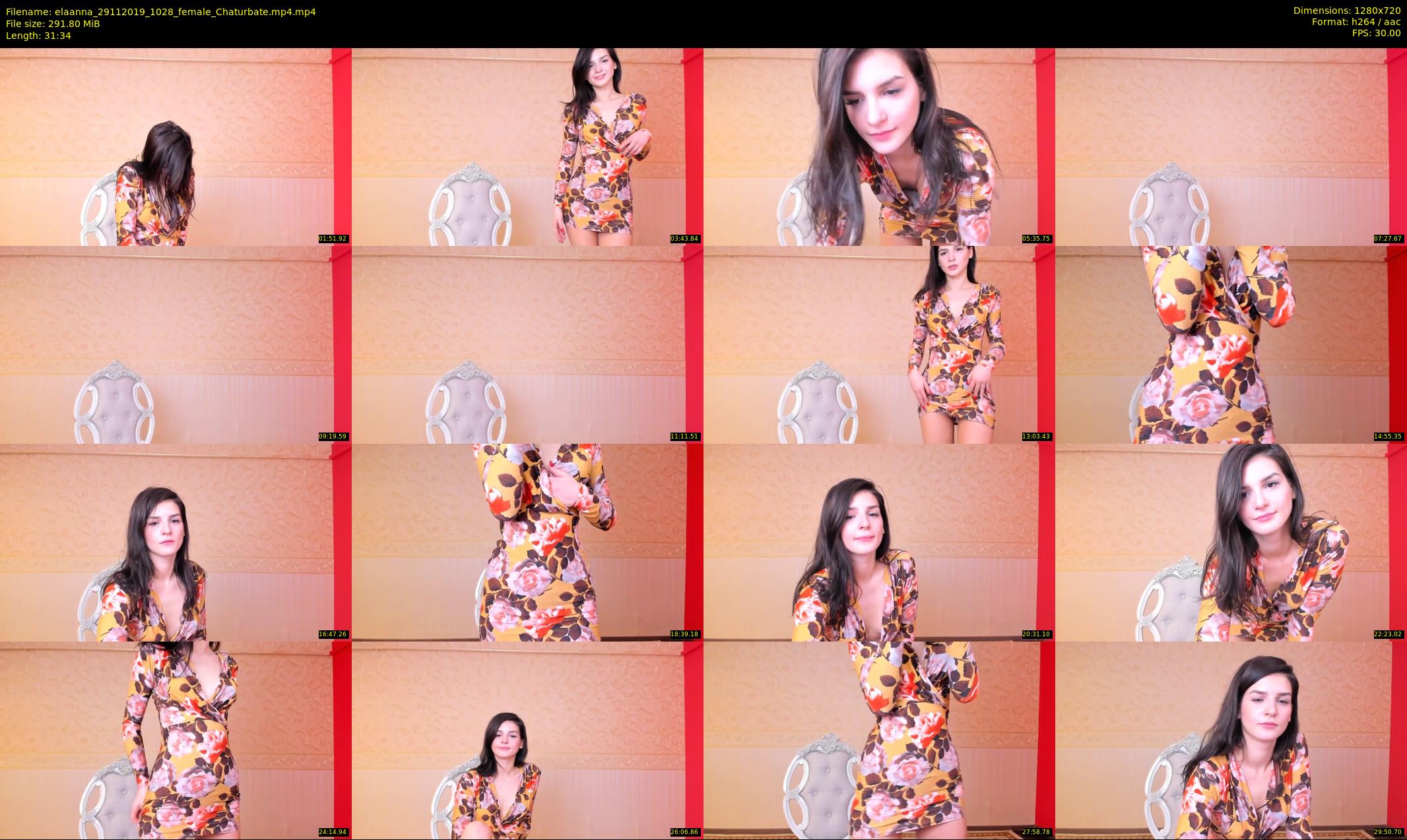 elaanna — 32 minute Chaturbate female cam show recording, 720p, Nov 29, 2019