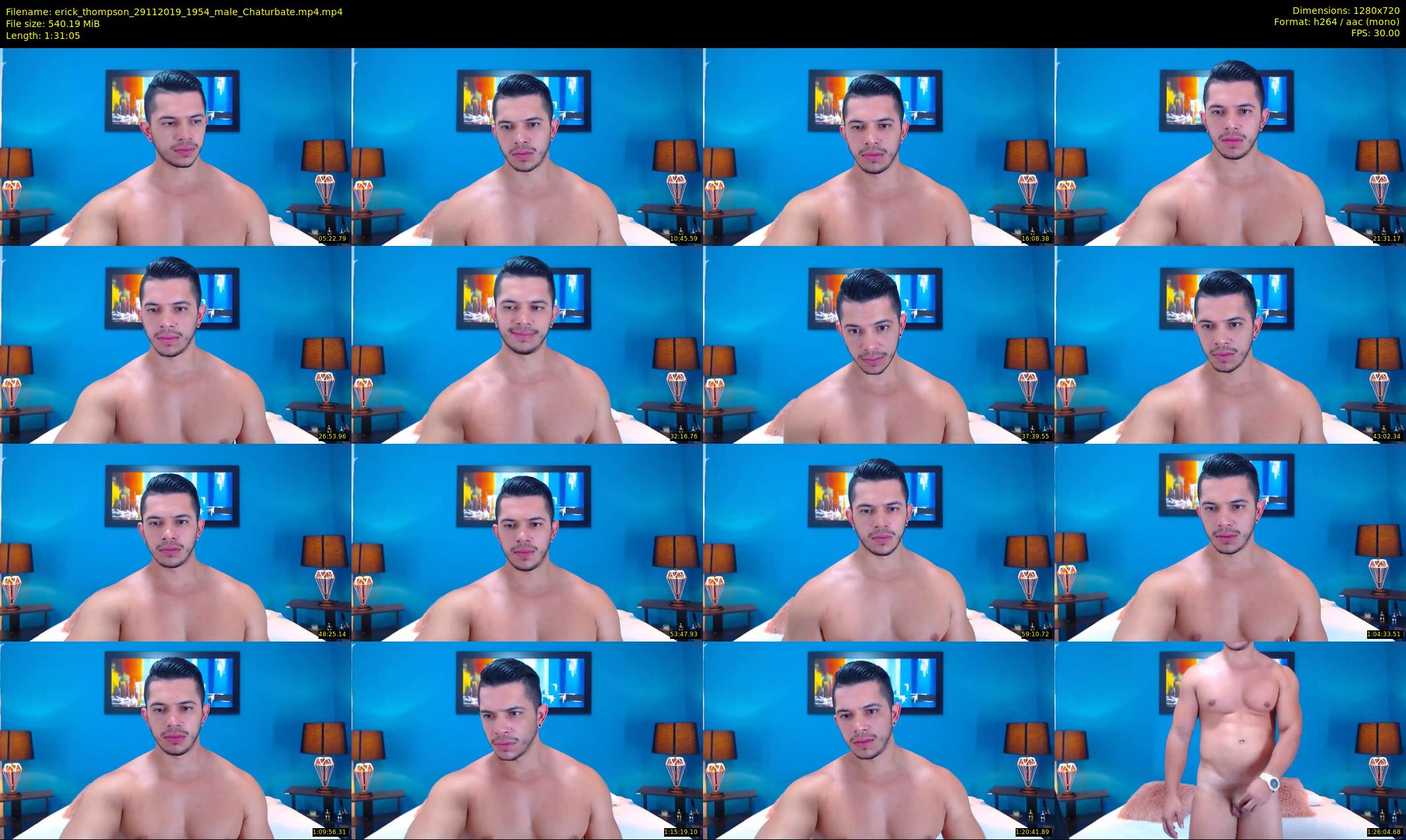 erick_thompson — 92 minute Chaturbate male cam show recording, 720p, Nov 29, 2019
