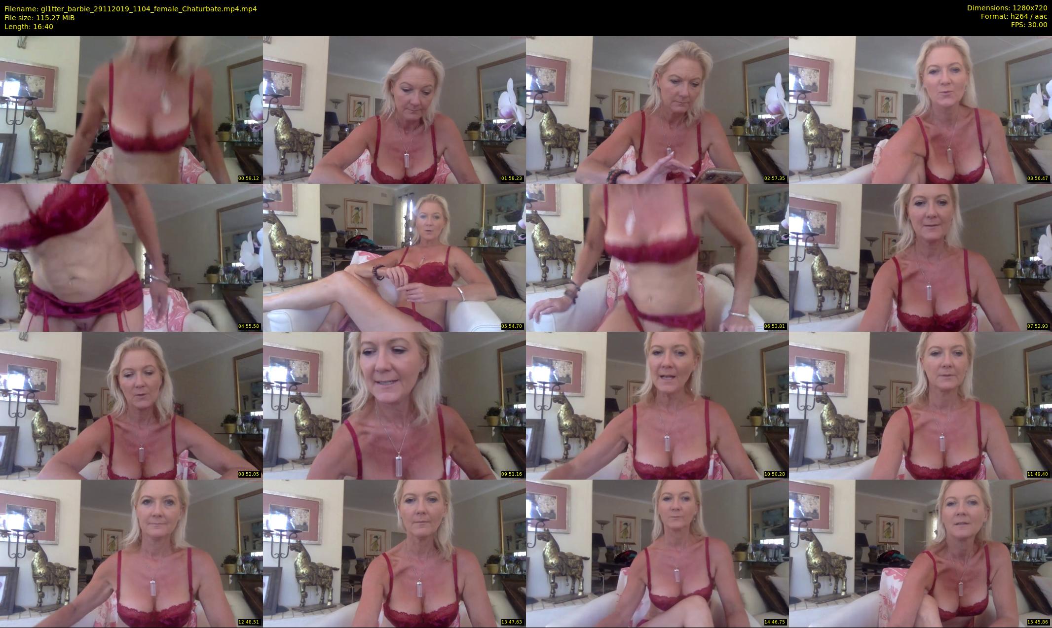 gl1tter_barbie — 17 minute Chaturbate female cam show recording, 720p, Nov 29, 2019