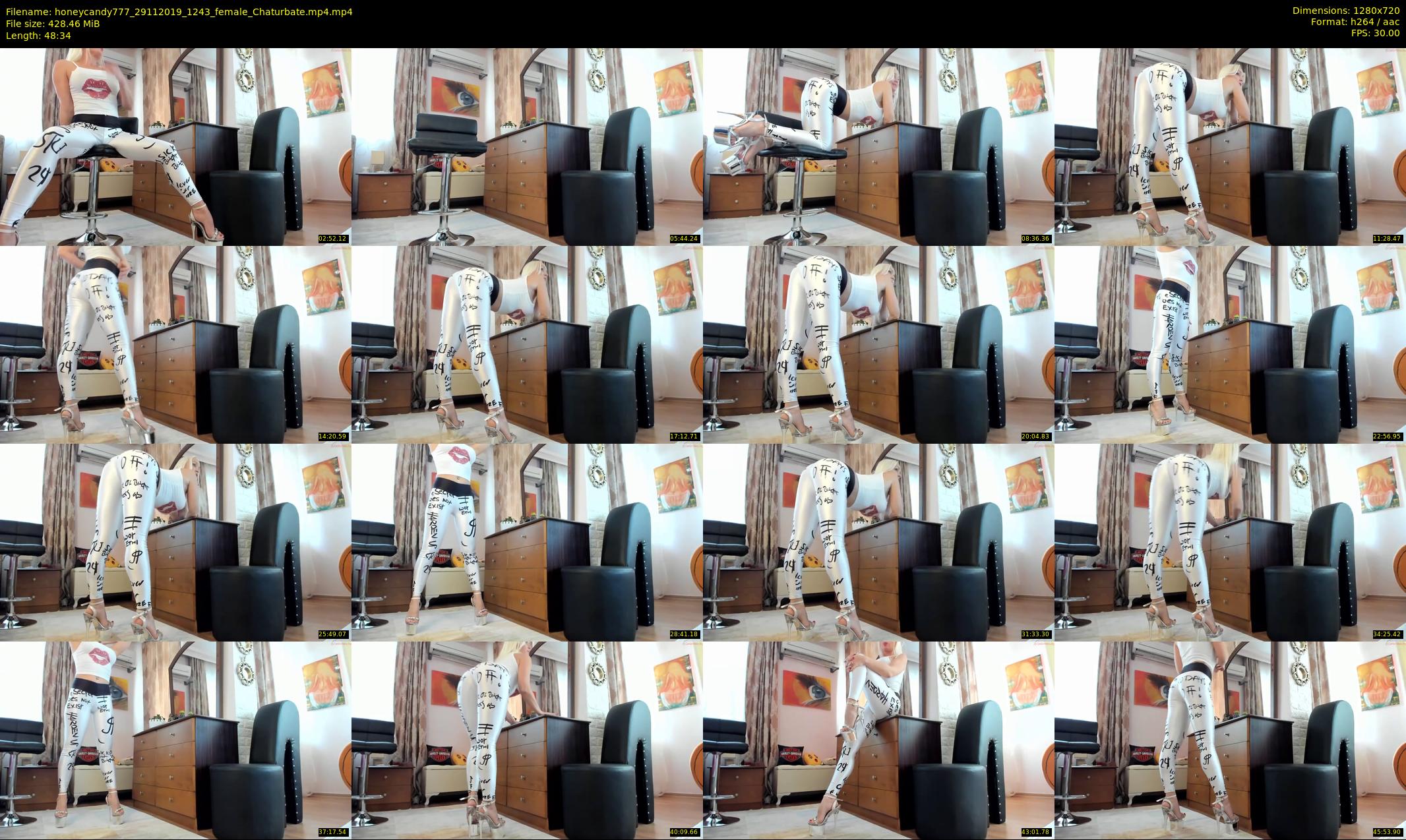 honeycandy777 — 49 minute Chaturbate couple cam show recording, 720p, Nov 29, 2019