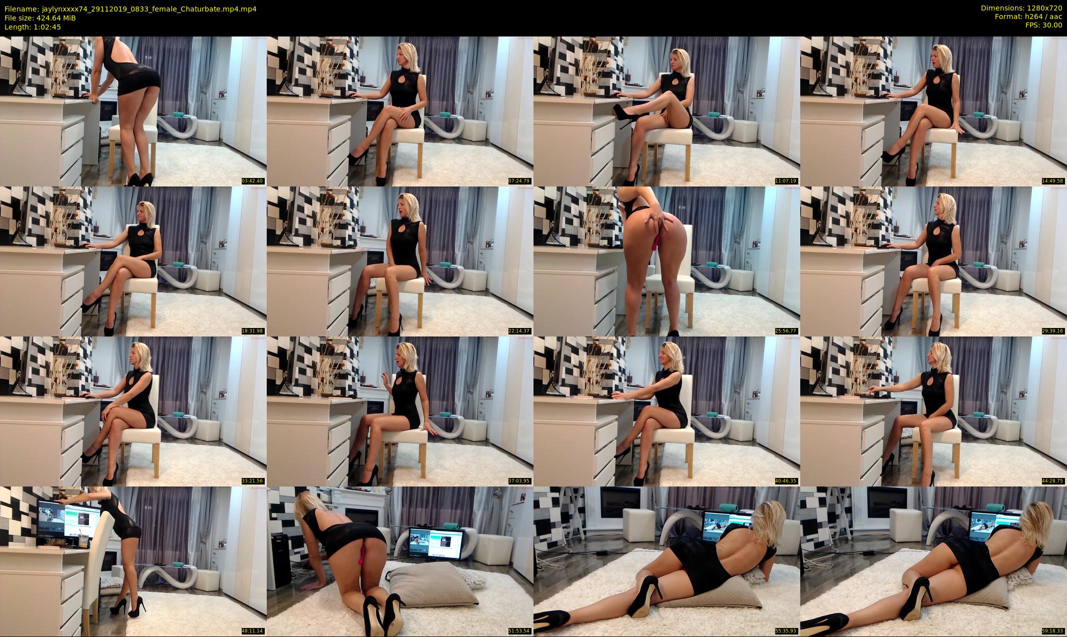 jaylynxxxx74 — 63 minute Chaturbate female cam show recording, 720p, Nov 29, 2019