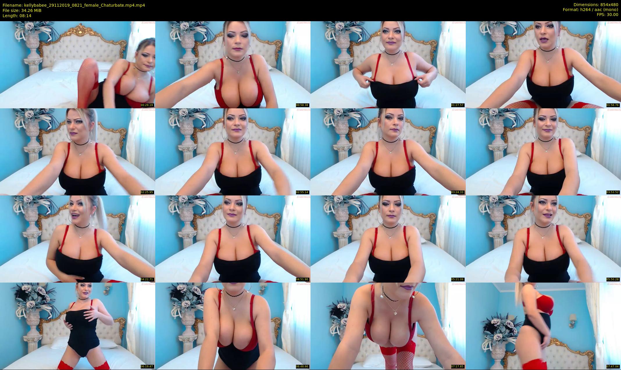 kellybabee — 9 minute Chaturbate female cam show recording, 480p, Nov 29, 2019