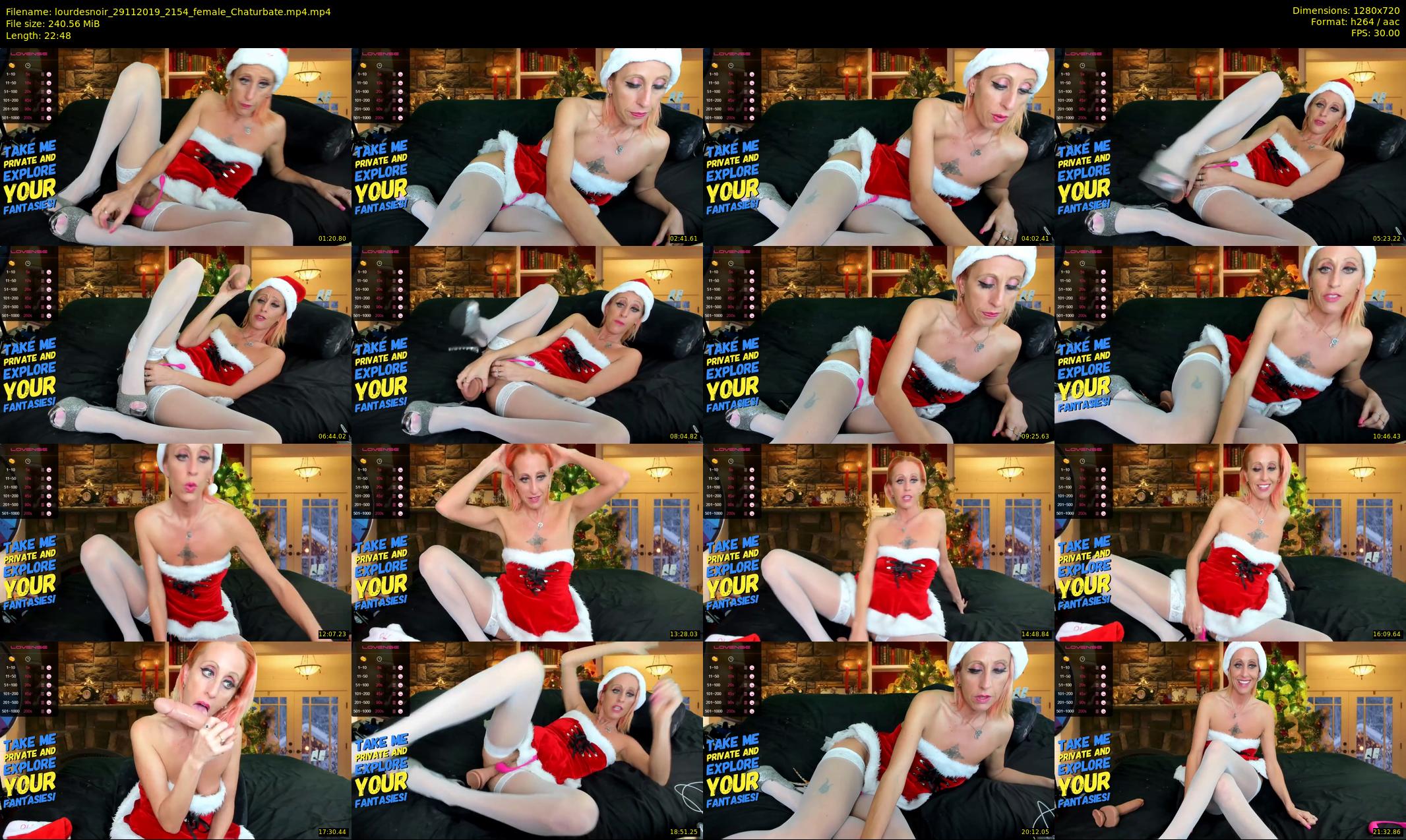 lourdesnoir — 23 minute Chaturbate female cam show recording, 720p, Nov 29, 2019