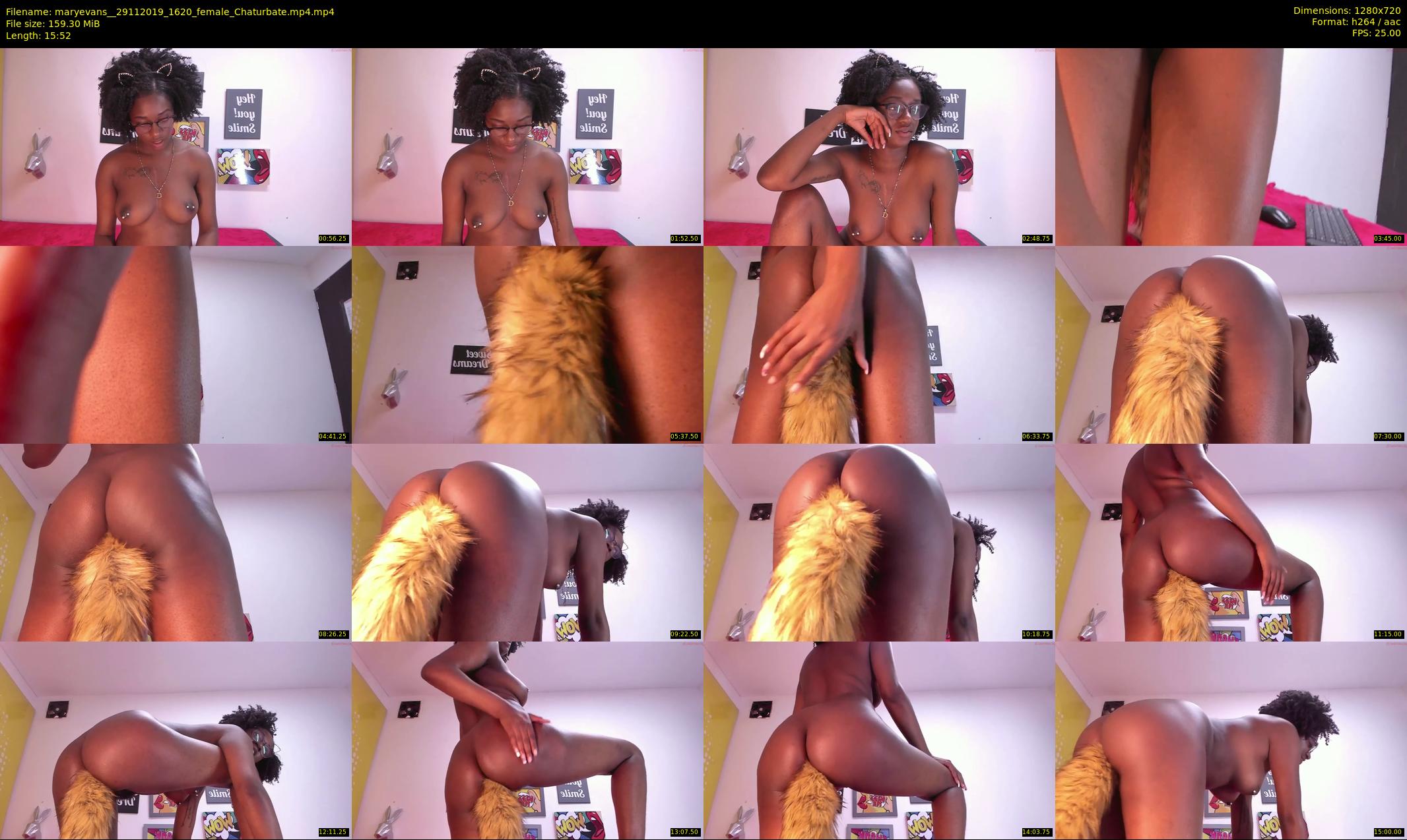 maryevans_ — 16 minute Chaturbate female cam show recording, 720p, Nov 29, 2019