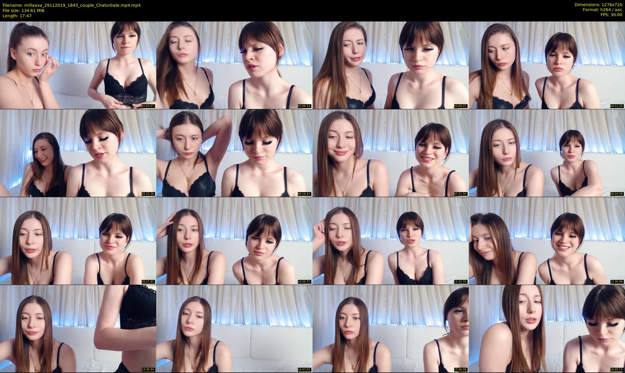 millaava — 18 minute Chaturbate female cam show recording, 720p, Nov 29, 2019