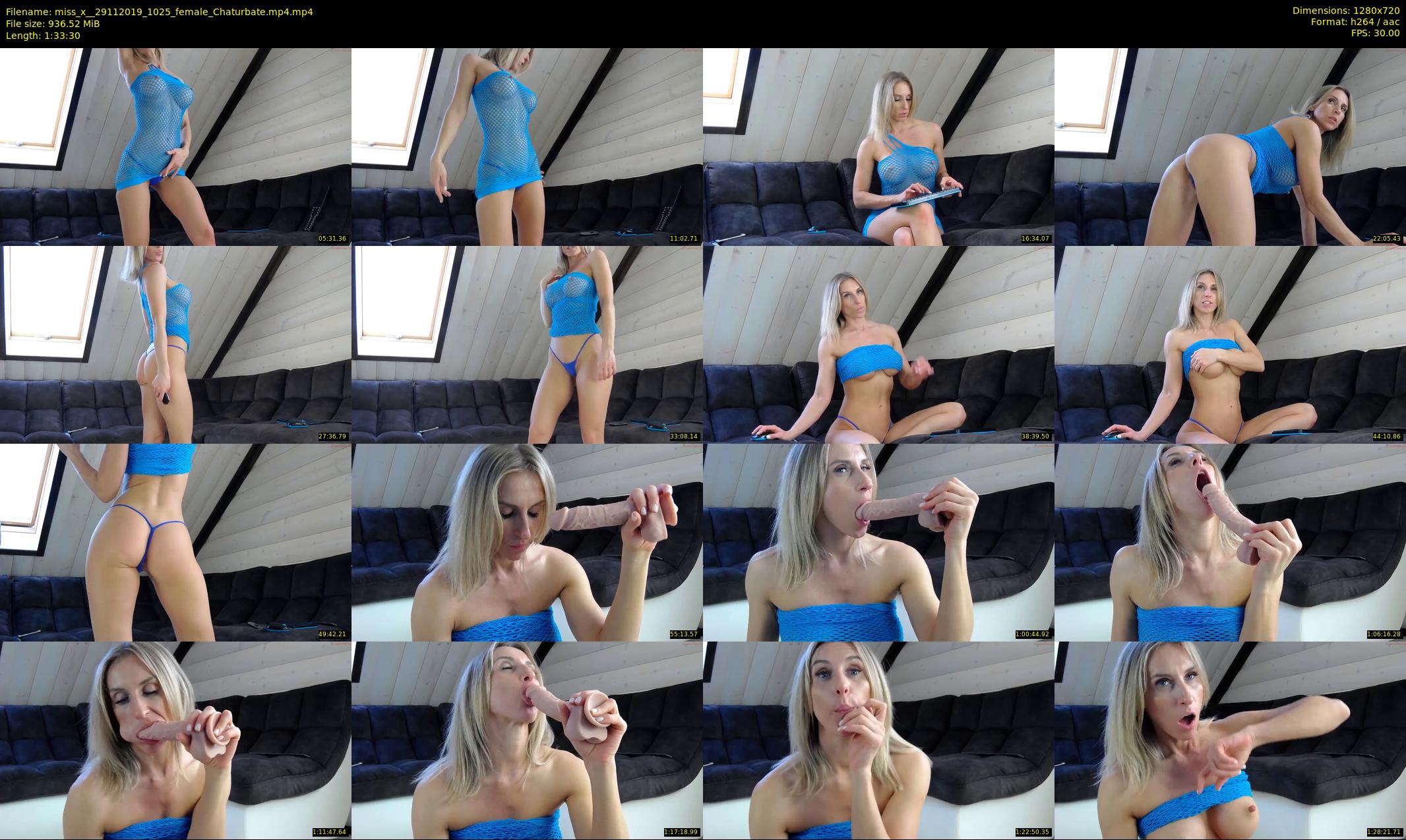 miss_x_ — 94 minute Chaturbate female cam show recording, 720p, Nov 29, 2019