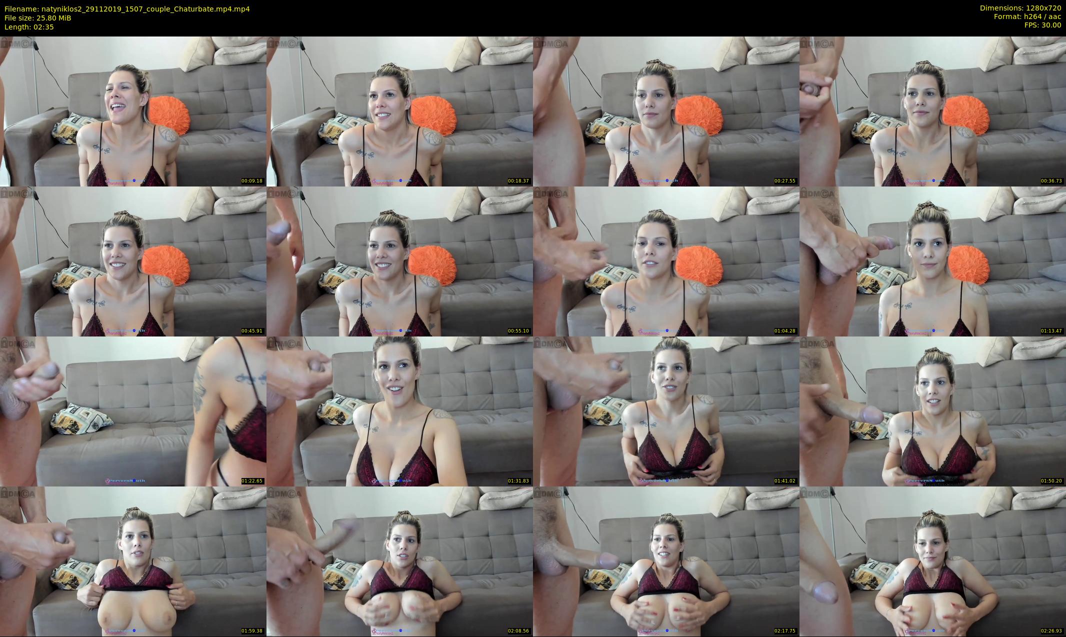 natyniklos2 — 3 minute Chaturbate couple cam show recording, 720p, Nov 29, 2019