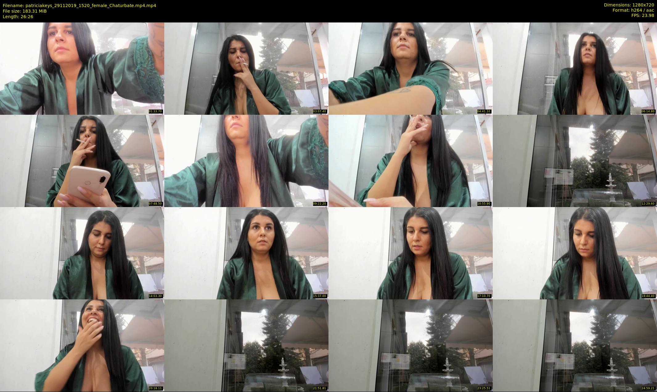 patriciakeys — 27 minute Chaturbate female cam show recording, 720p, Nov 29, 2019