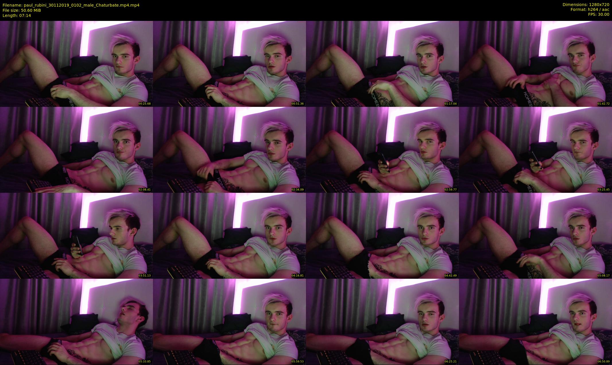 paul_rubini — 8 minute Chaturbate male cam show recording, 720p, Nov 30, 2019