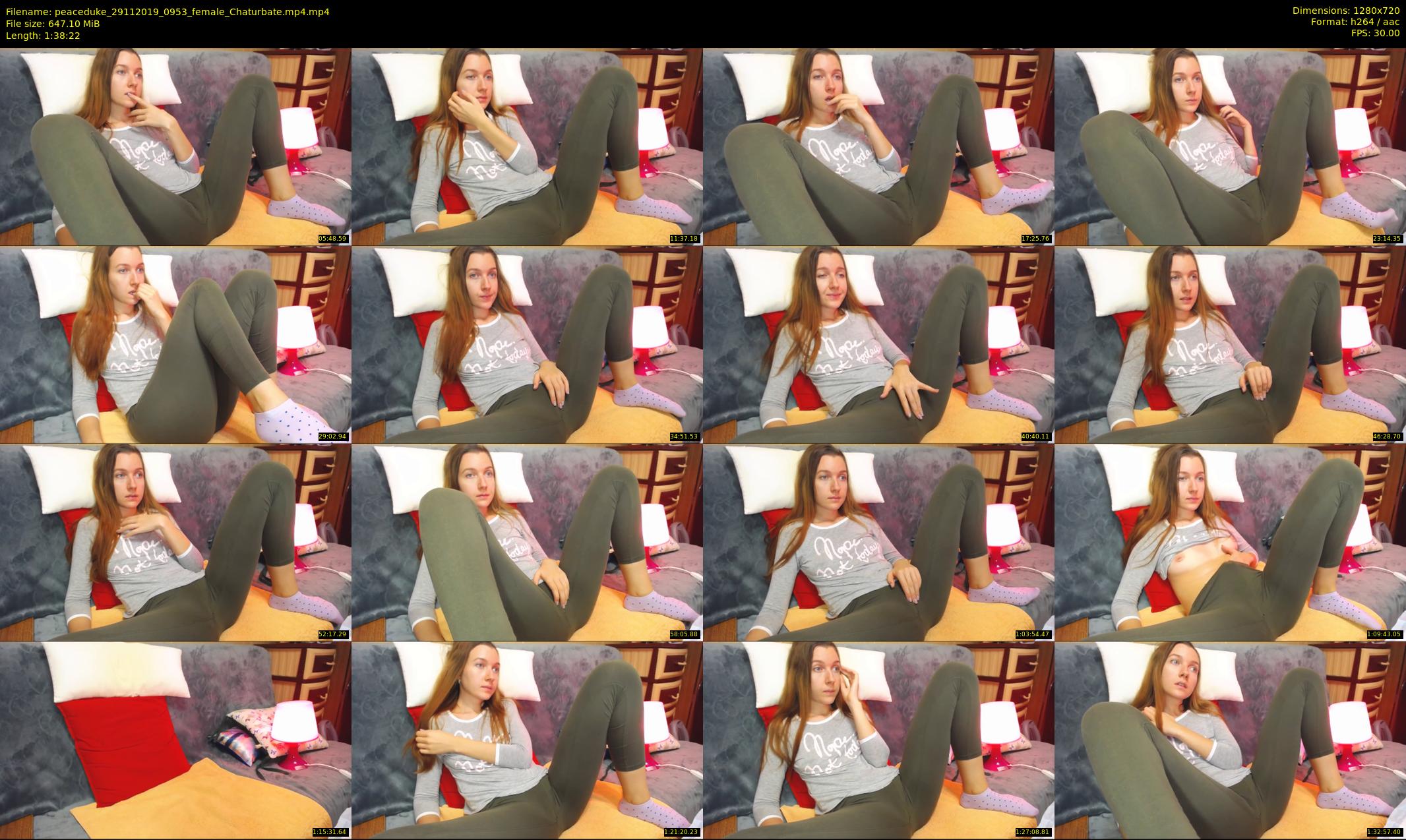 peaceduke — 99 minute Chaturbate female cam show recording, 720p, Nov 29, 2019