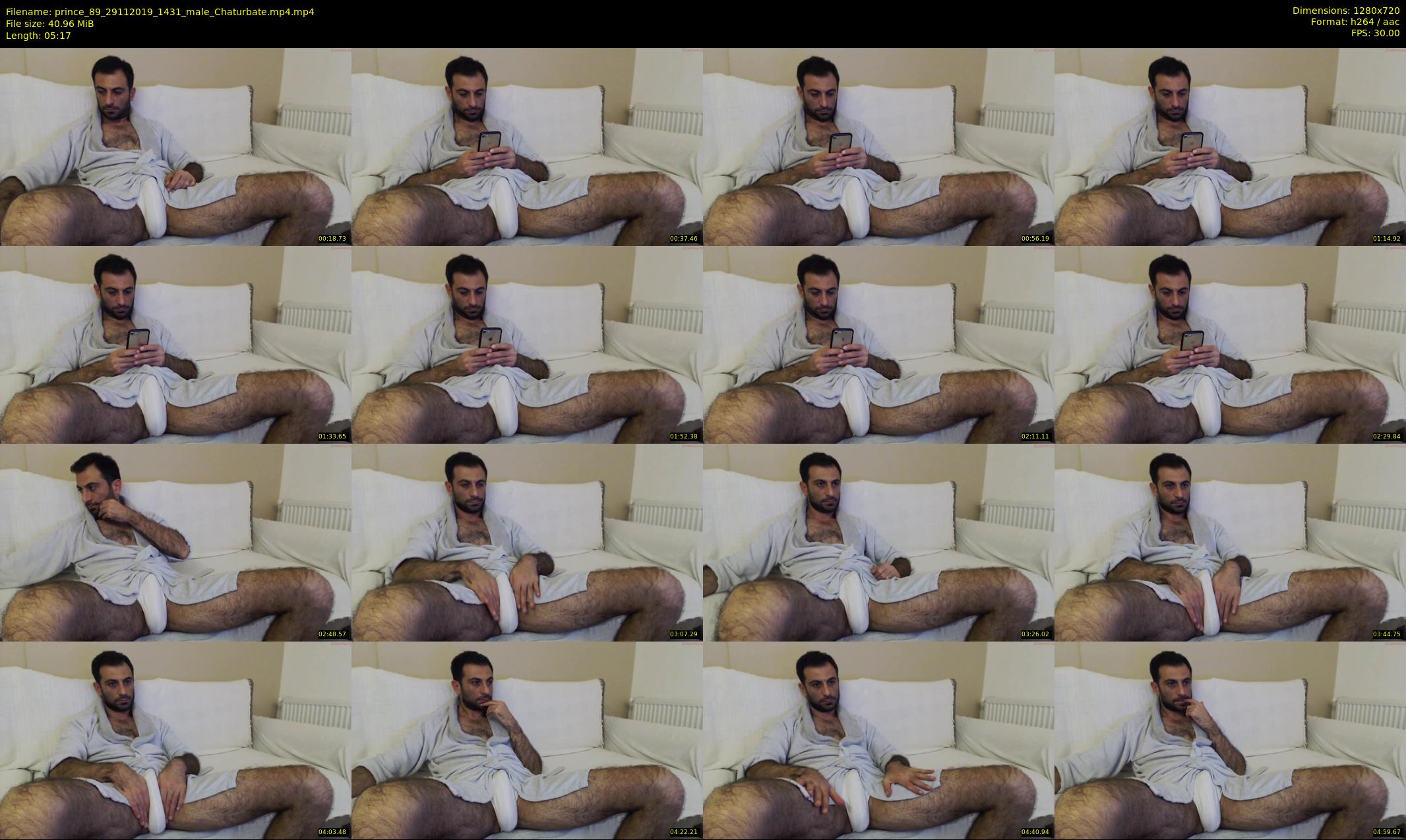 prince_89 — 6 minute Chaturbate male cam show recording, 720p, Nov 29, 2019