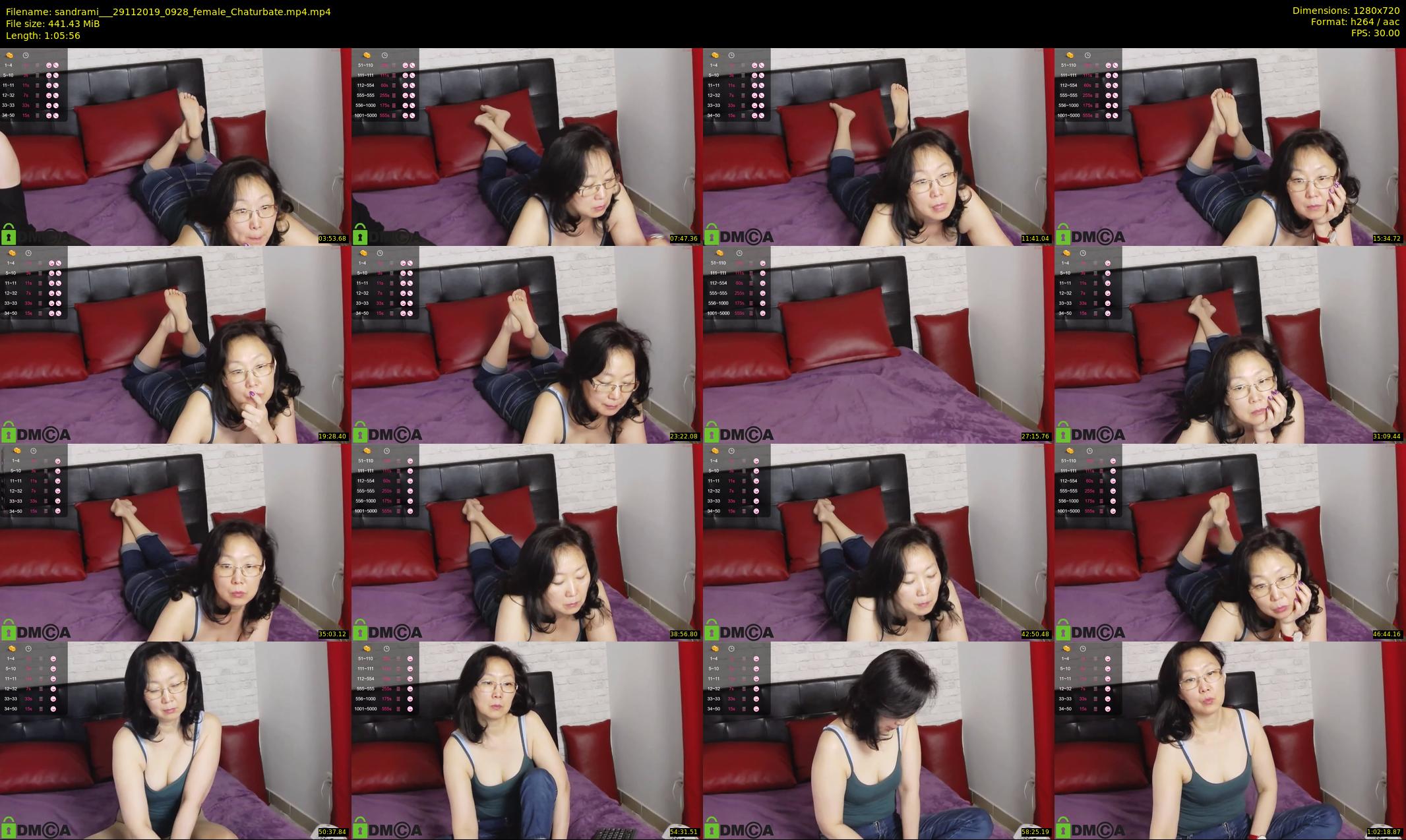 sandrami__ — 66 minute Chaturbate female cam show recording, 720p, Nov 29, 2019